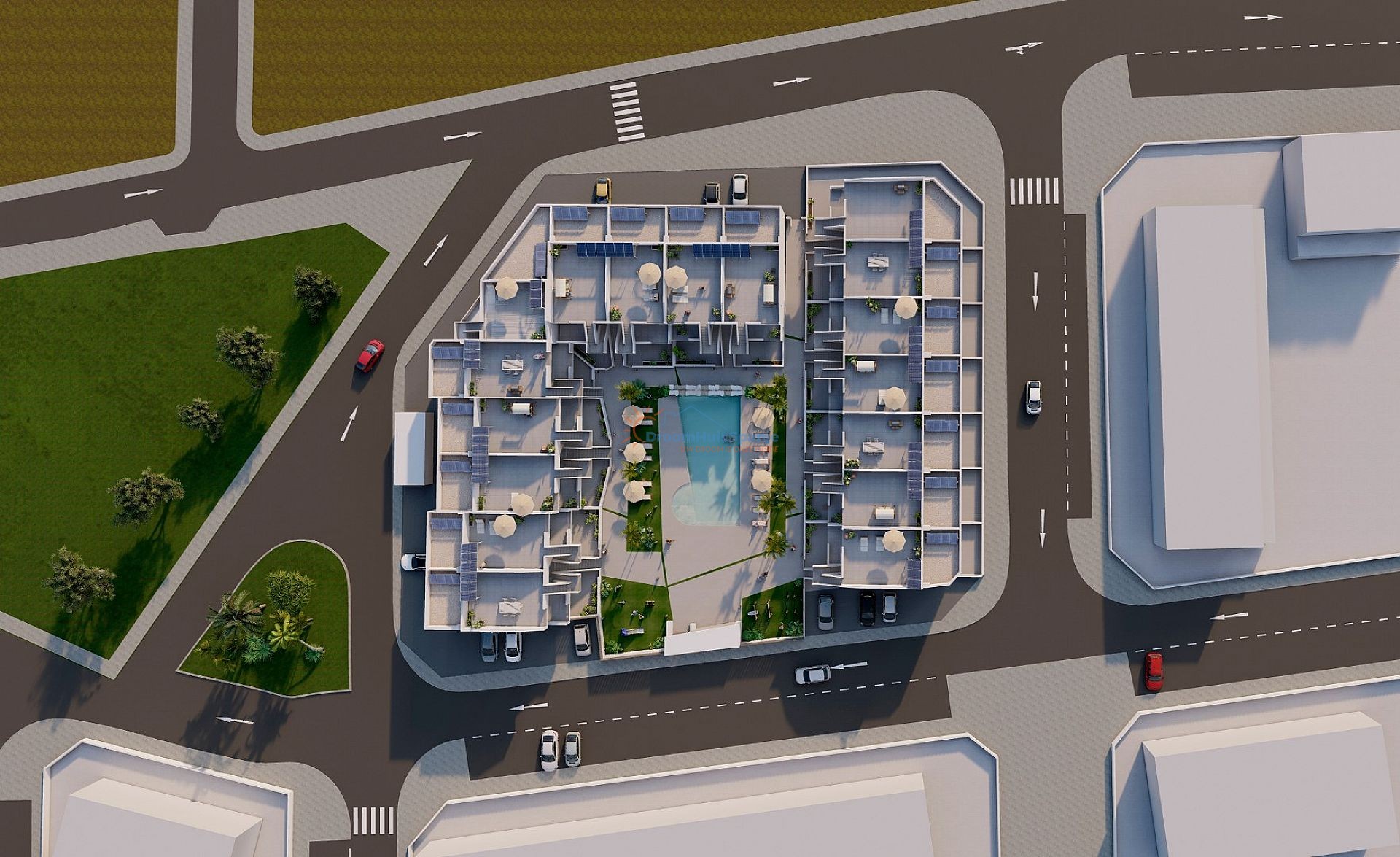 Penthouse met privé dakterras in Roldan, Murcia - DroomHuisSpanje