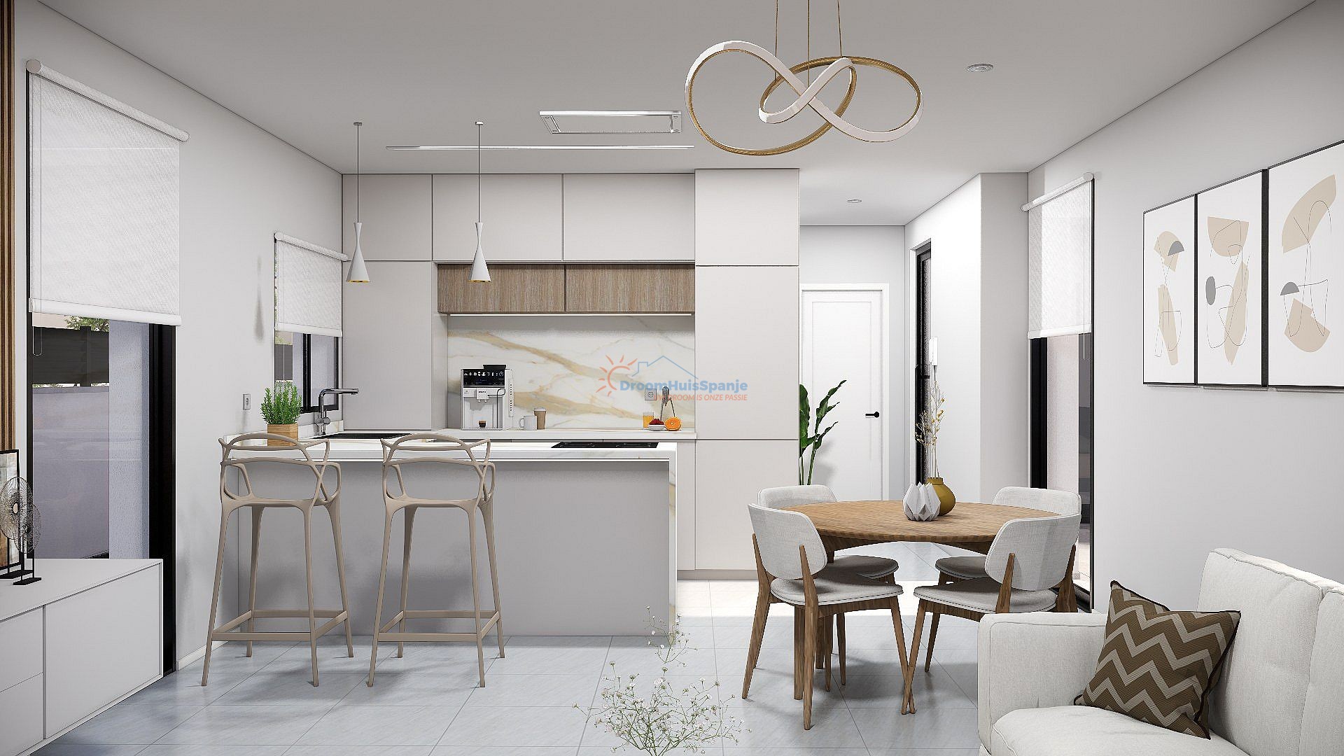 Detached Villa in Lo Romero Golf - New build - DroomHuisSpanje