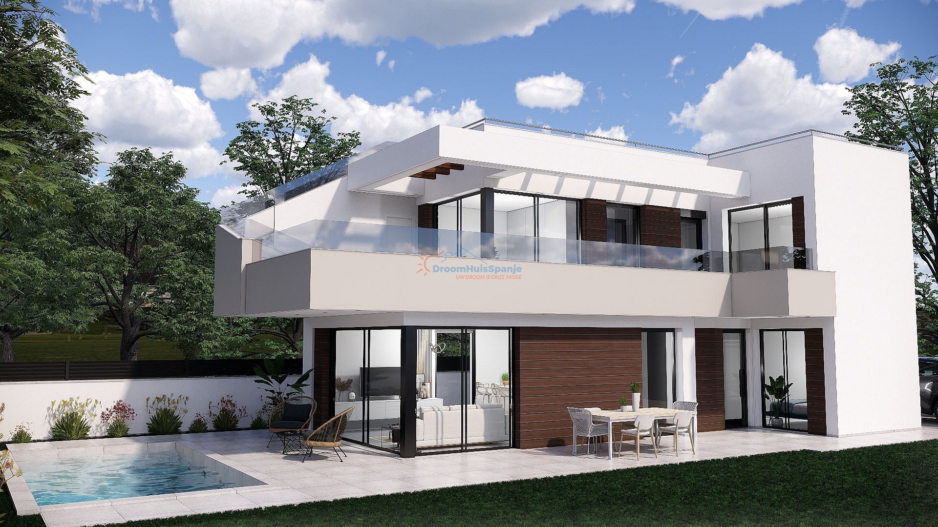 Detached Villa in Lo Romero Golf - New build - DroomHuisSpanje
