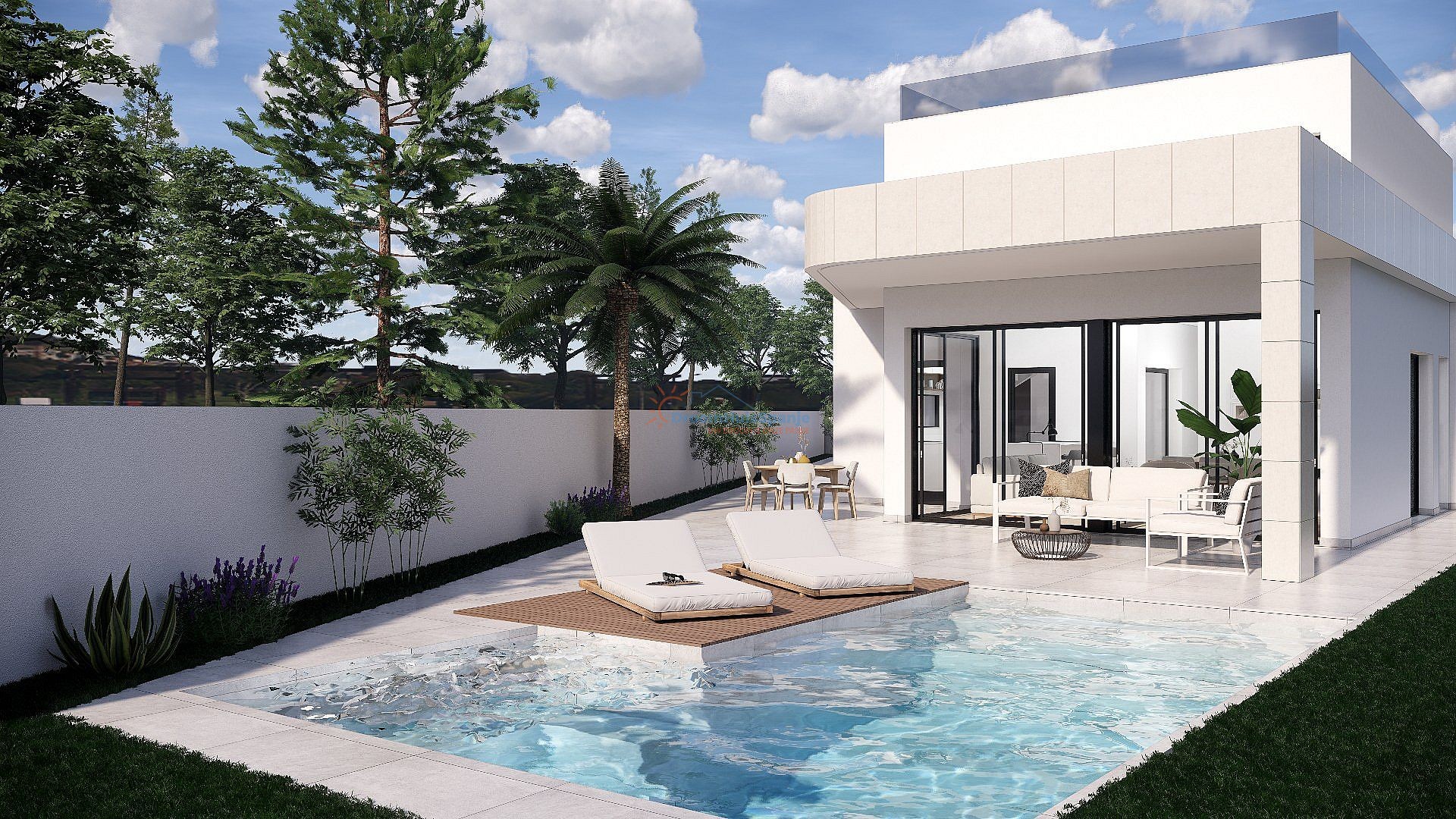 Detached Villa in Lo Romero Golf - New build - DroomHuisSpanje