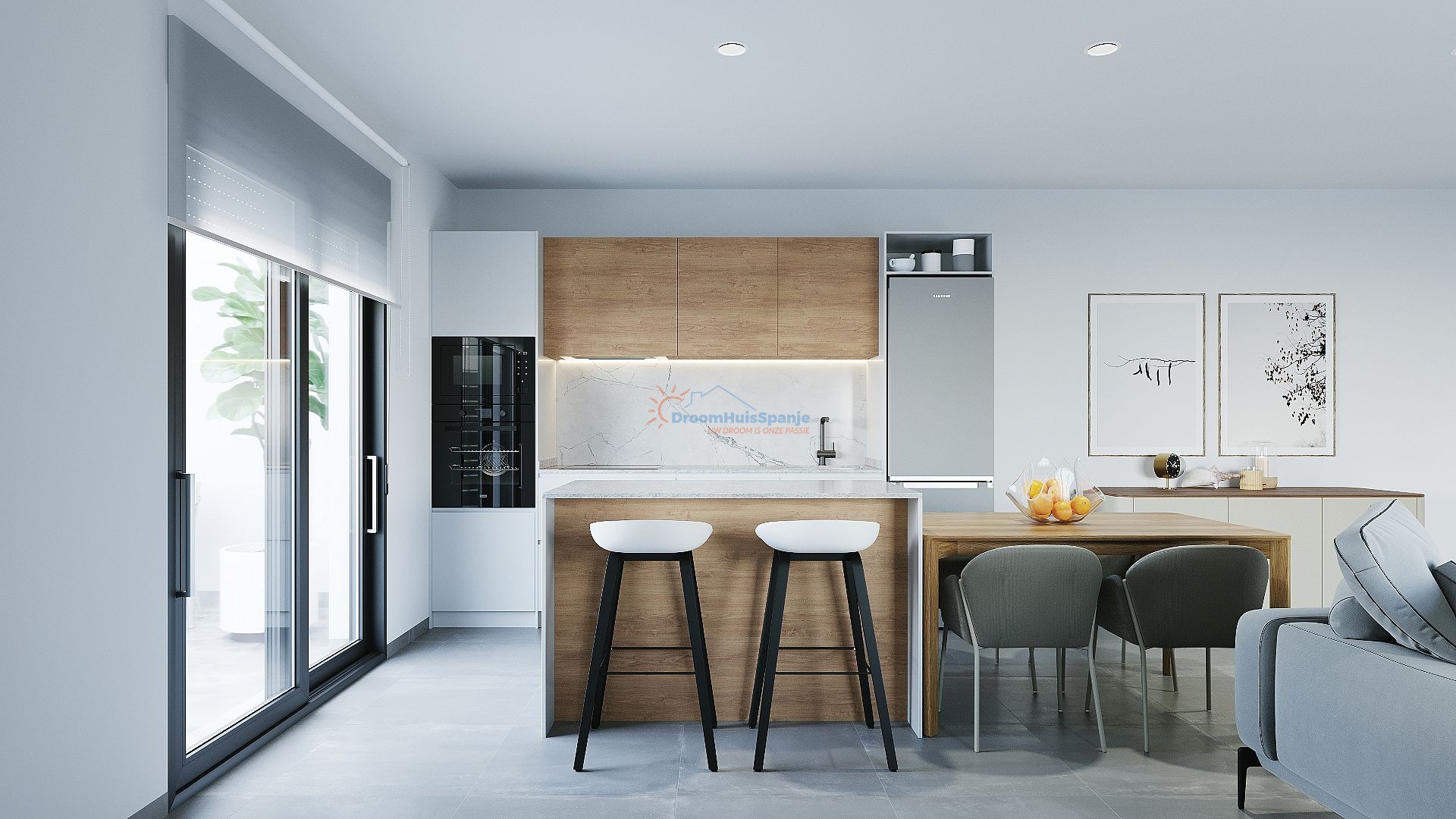 Chalet independiente en Roldán - Obra nueva - DroomHuisSpanje