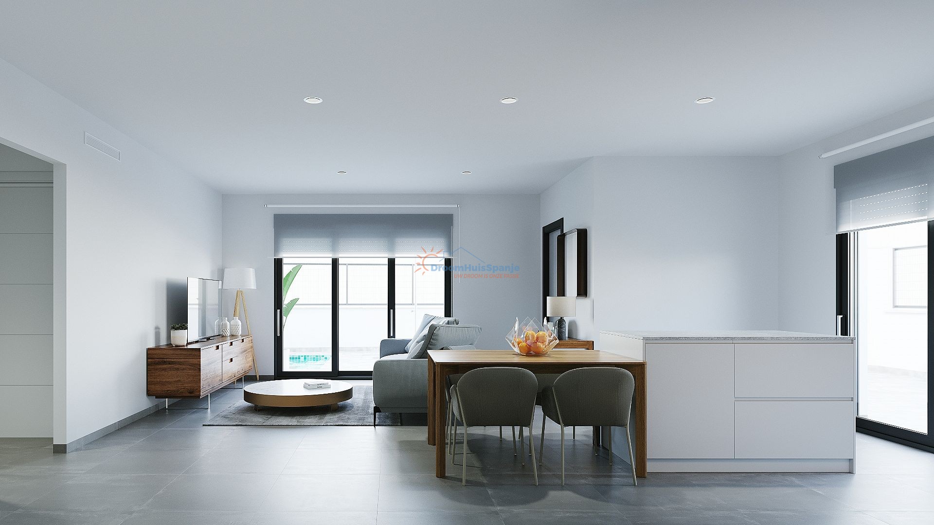 Chalet independiente en Roldán - Obra nueva - DroomHuisSpanje