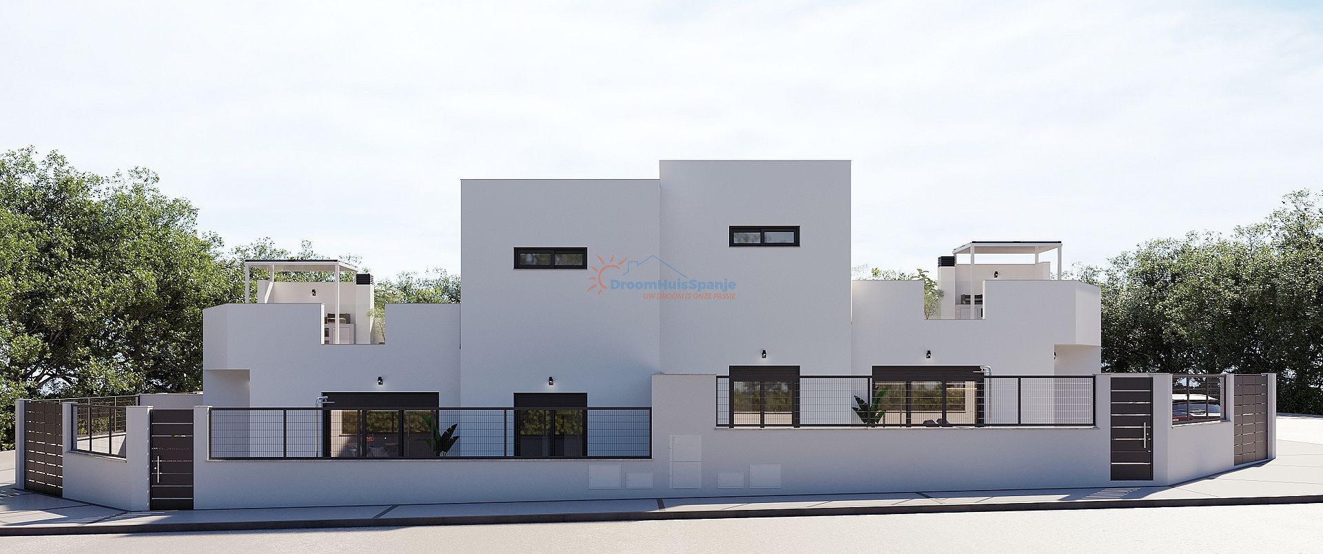 Chalet independiente en Roldán - Obra nueva - DroomHuisSpanje