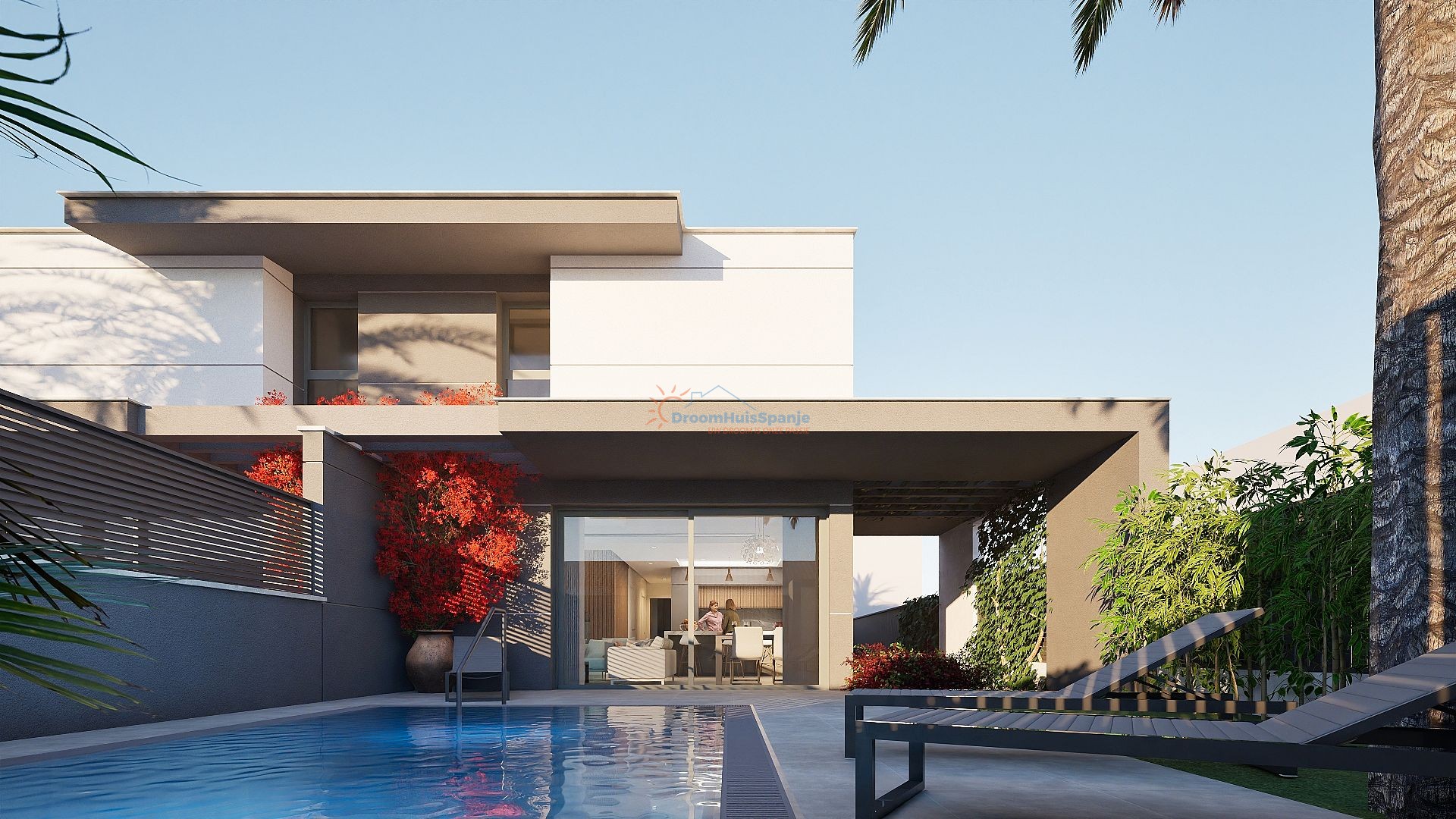 Chalet independiente en Cartagena - Obra nueva - DroomHuisSpanje