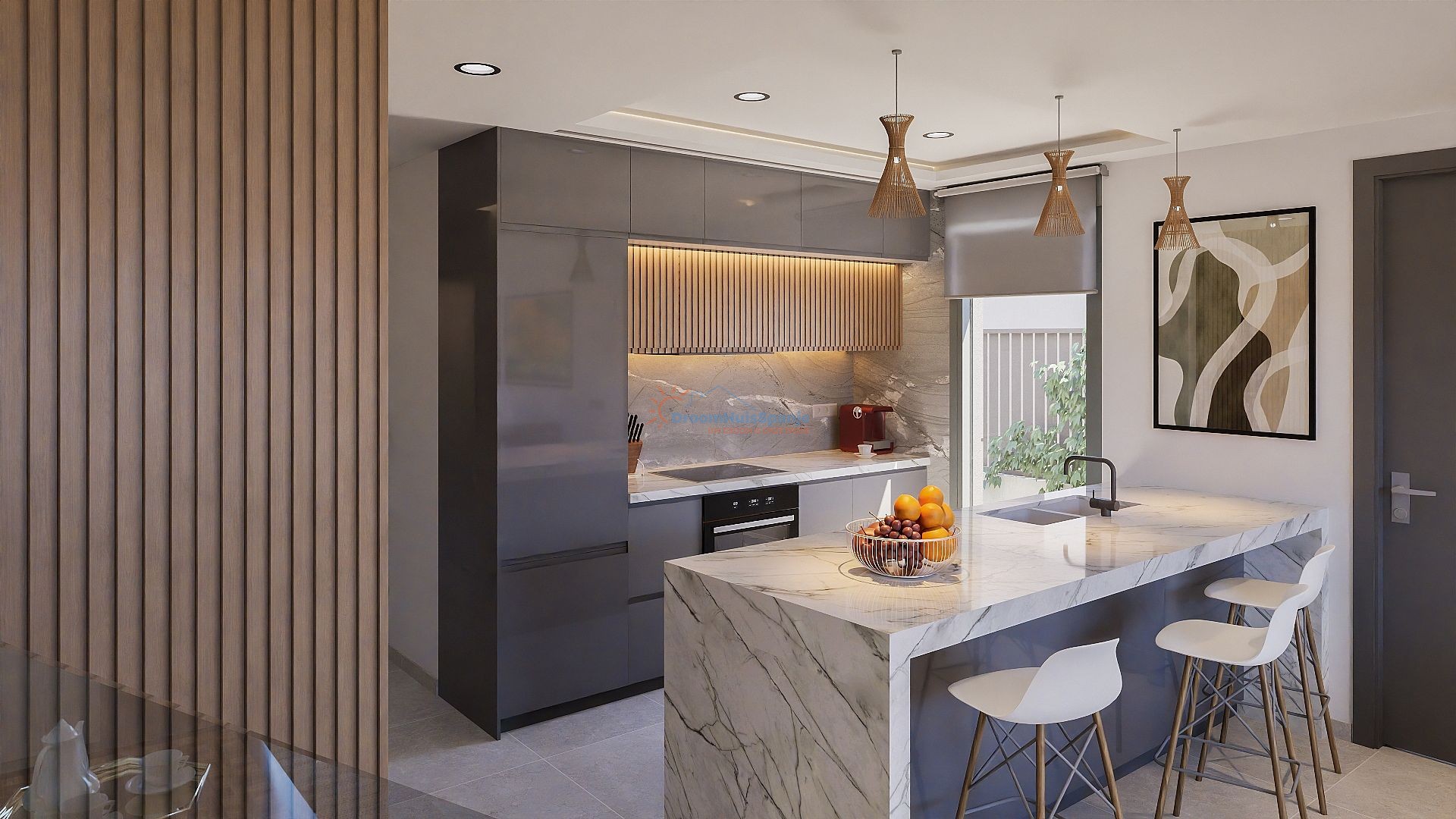 Chalet independiente en Cartagena - Obra nueva - DroomHuisSpanje