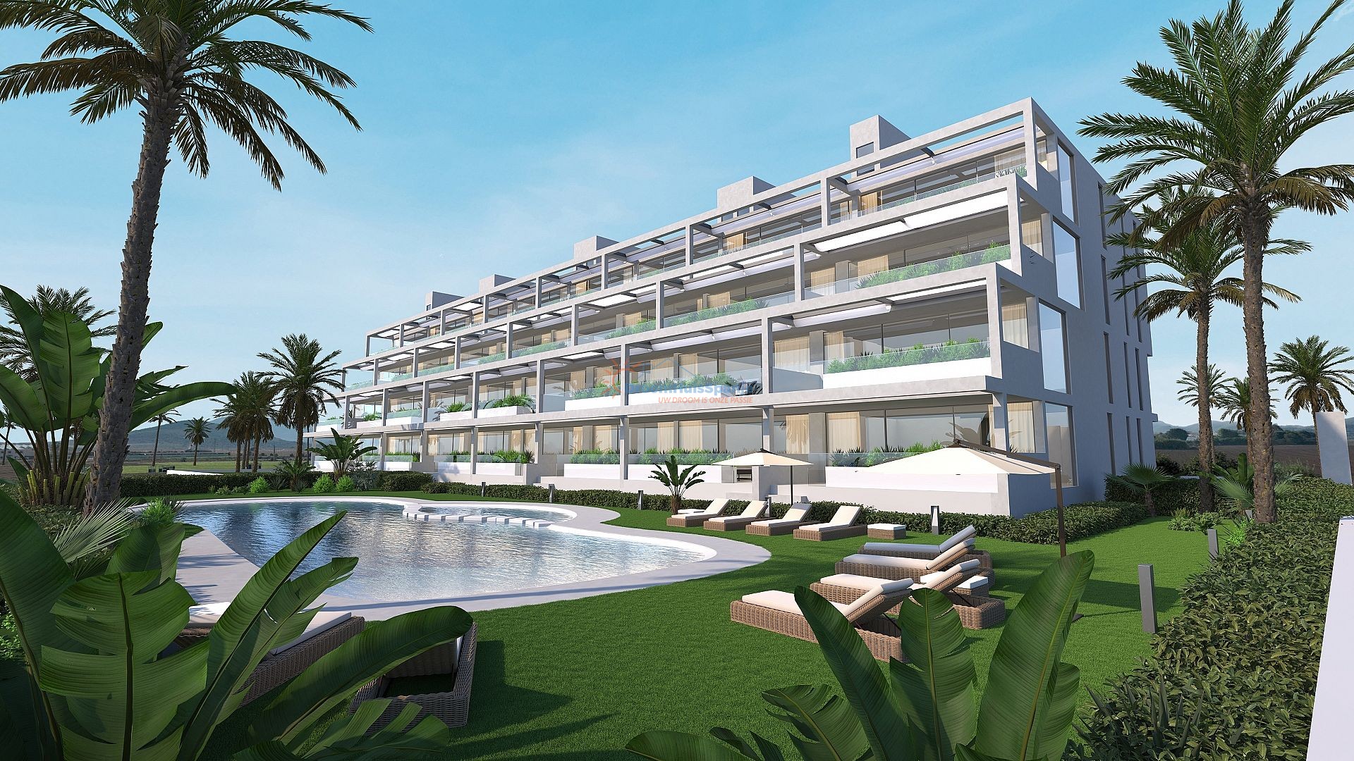 Appartement op eerste verdieping in Mar de Cristal te koop - DroomHuisSpanje