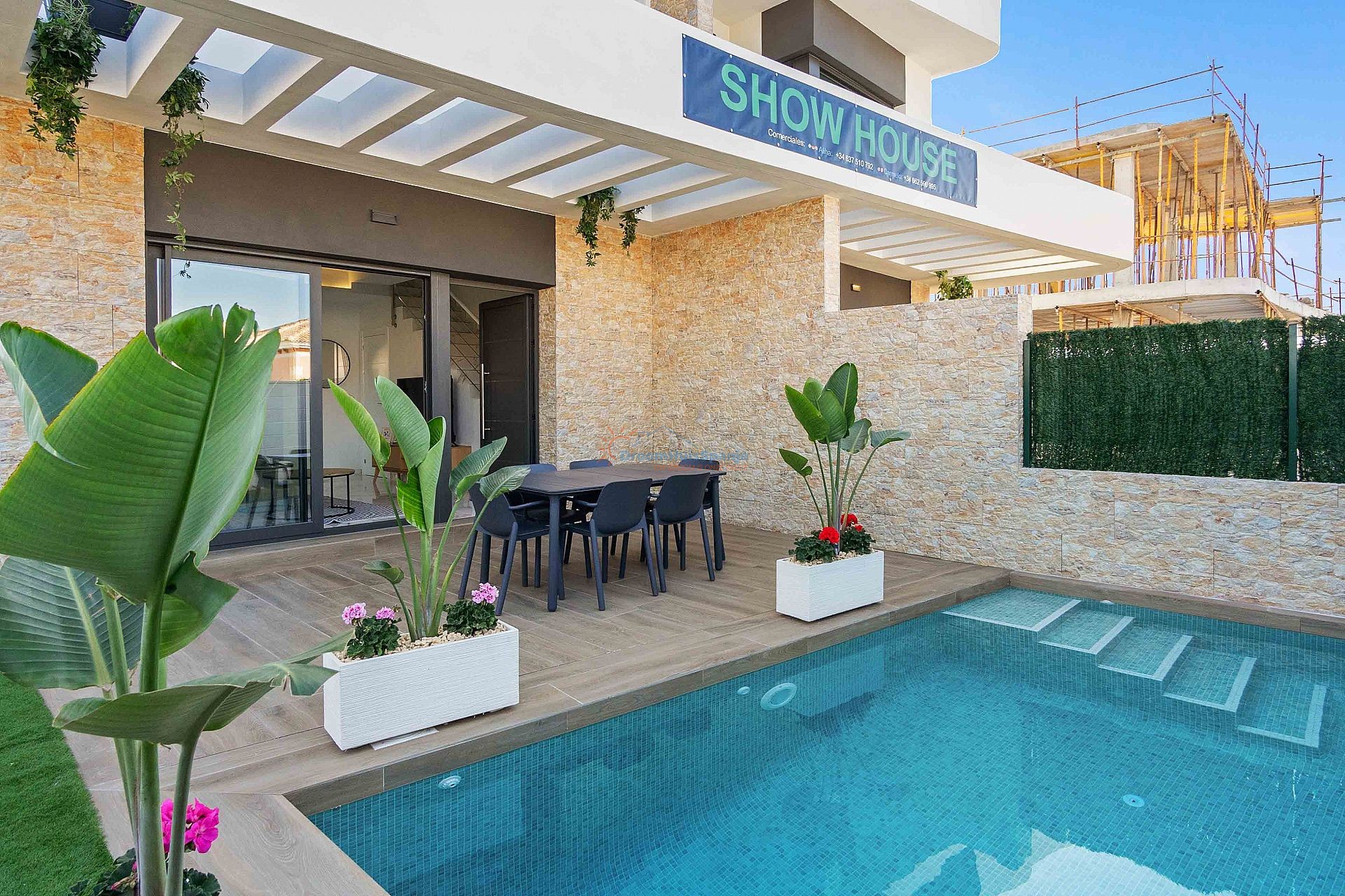 3 slaapkamer design villa´s in La Herrada, Los Montesinos - DroomHuisSpanje