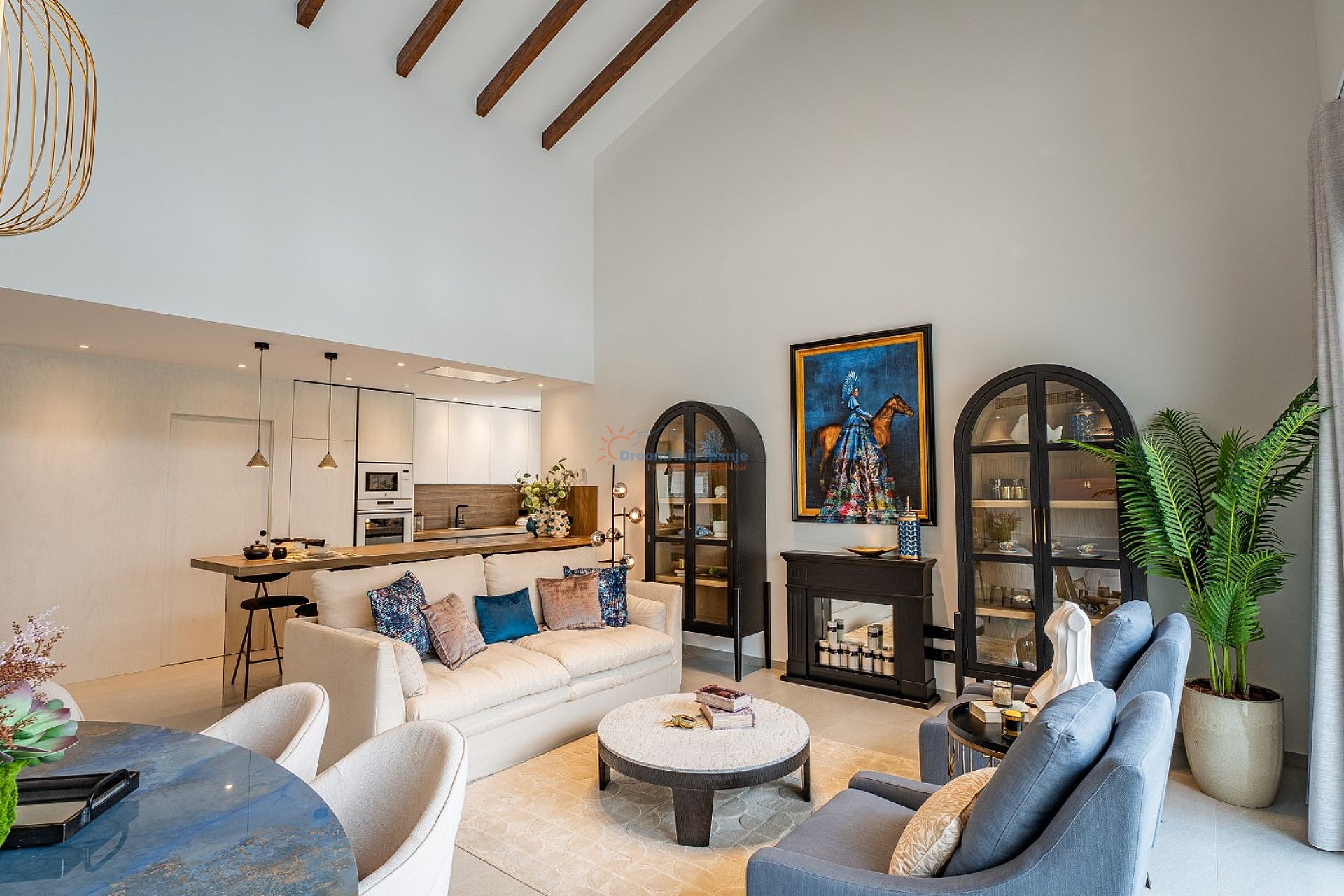 Chalet independiente en La Finca Golf - Obra nueva - DroomHuisSpanje