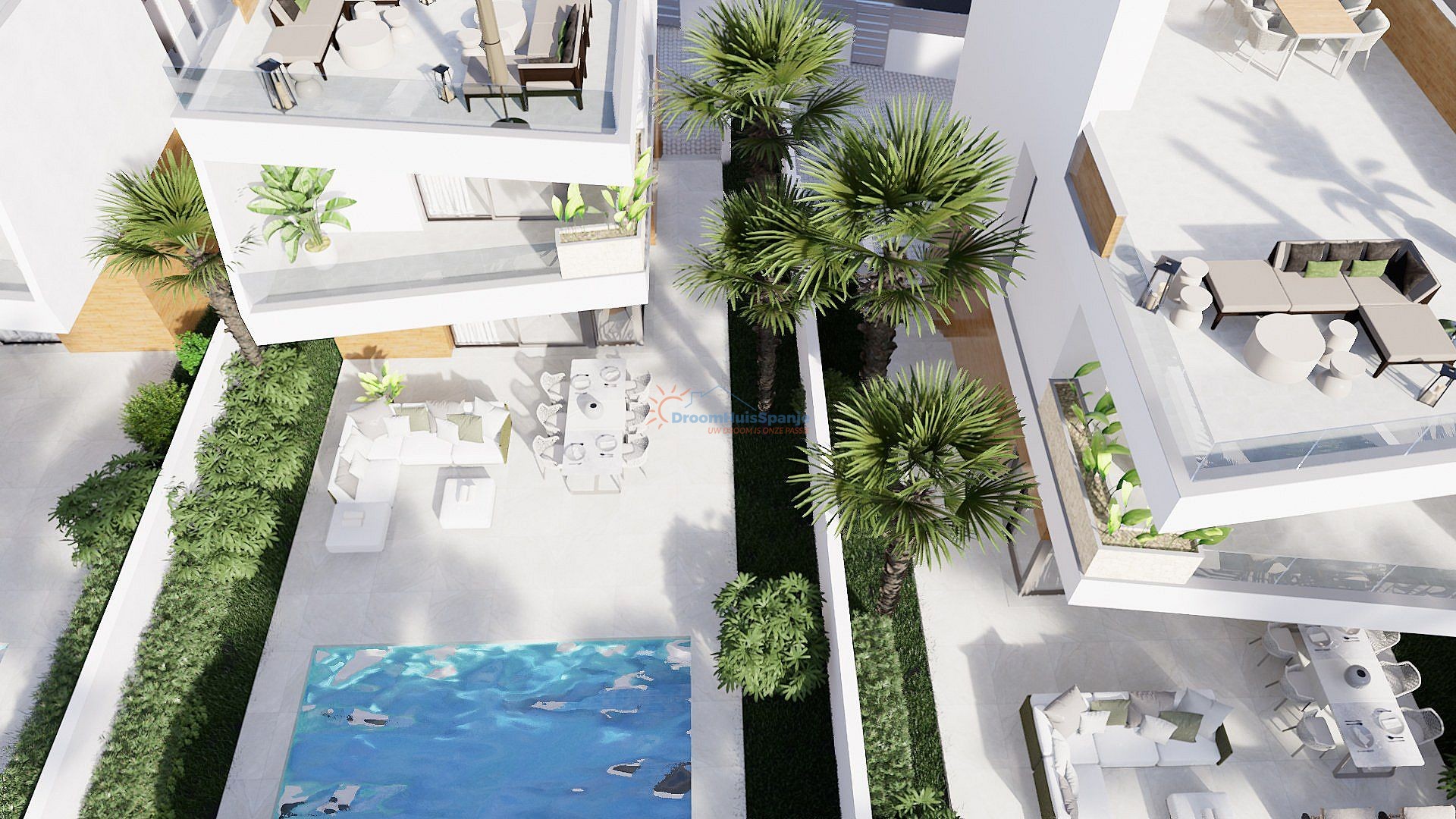 Chalet independiente en Lo Romero Golf - Obra nueva - DroomHuisSpanje