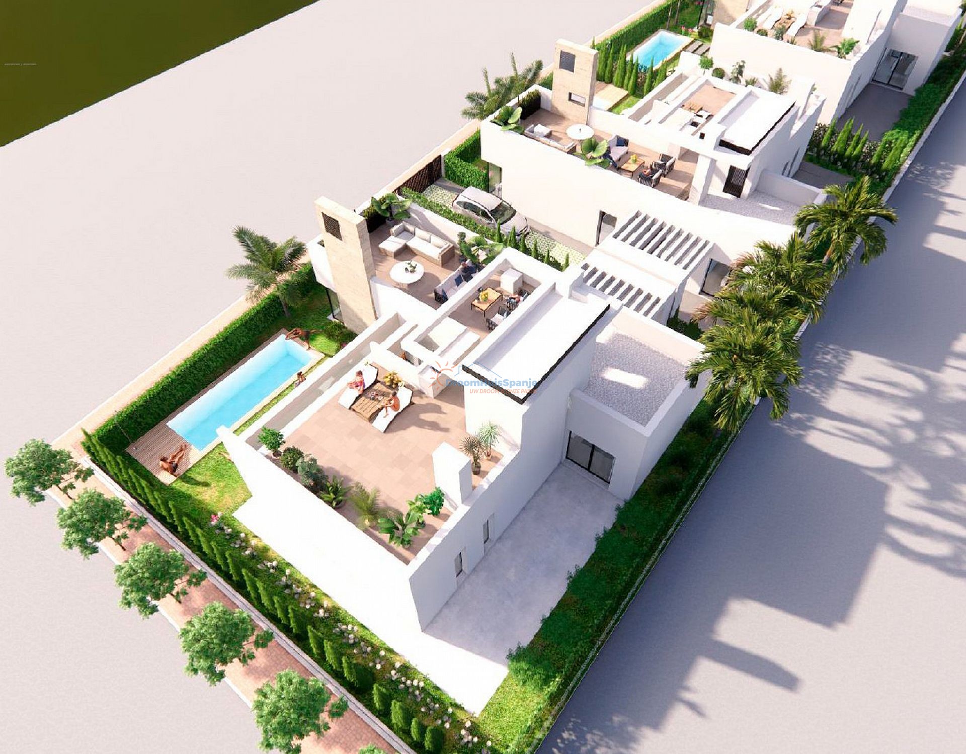 Detached Villa in Santa Rosalía Resort - New build - DroomHuisSpanje