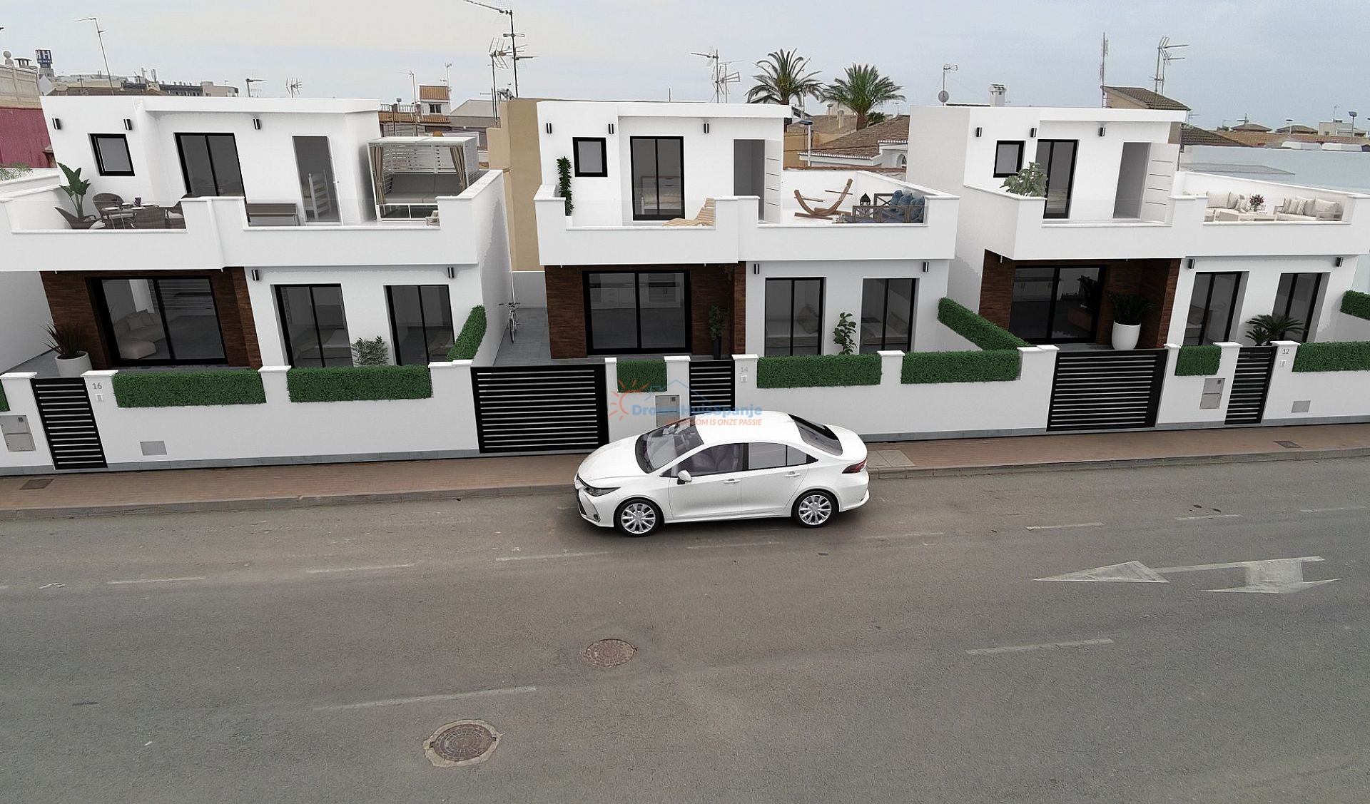 Villa met 3 slaapkamers en zwembad in San Pedro del Pinatar - DroomHuisSpanje