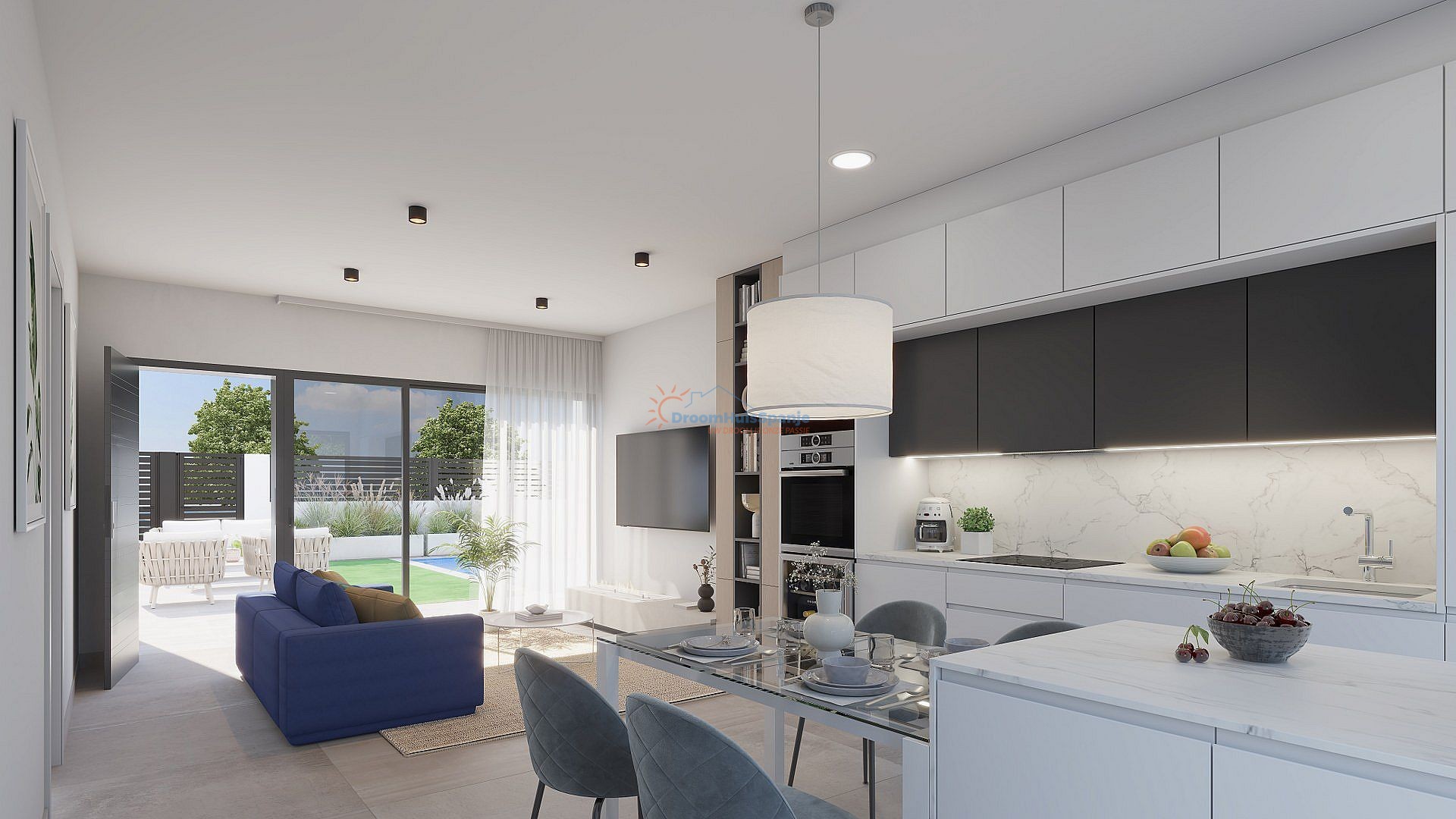 Moderne villa op 280m van het strand van Los Alcazares - DroomHuisSpanje