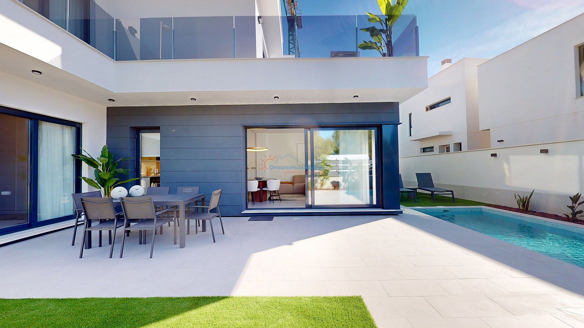 Moderne villa met privé zwembad op Roda Golf, Murcia - DroomHuisSpanje