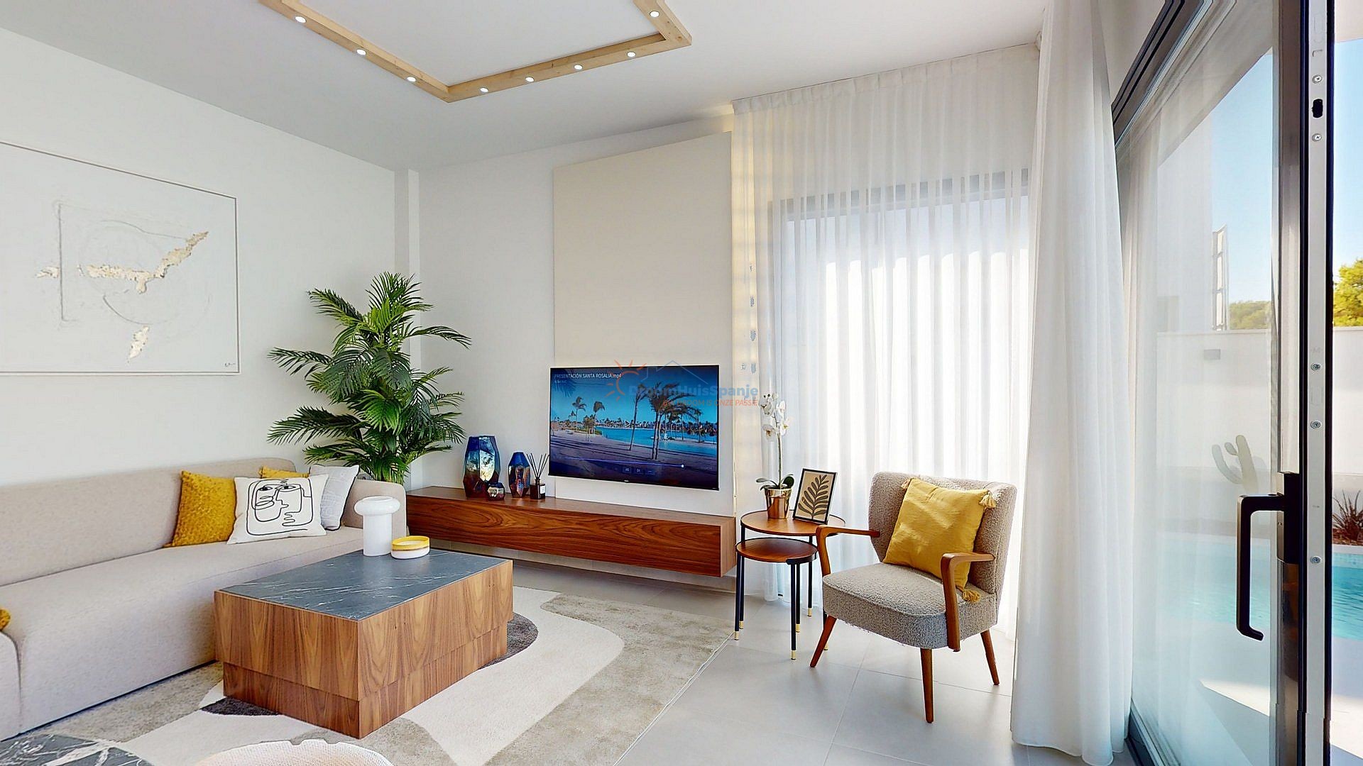 Moderne villa met privé zwembad op Roda Golf, Murcia - DroomHuisSpanje