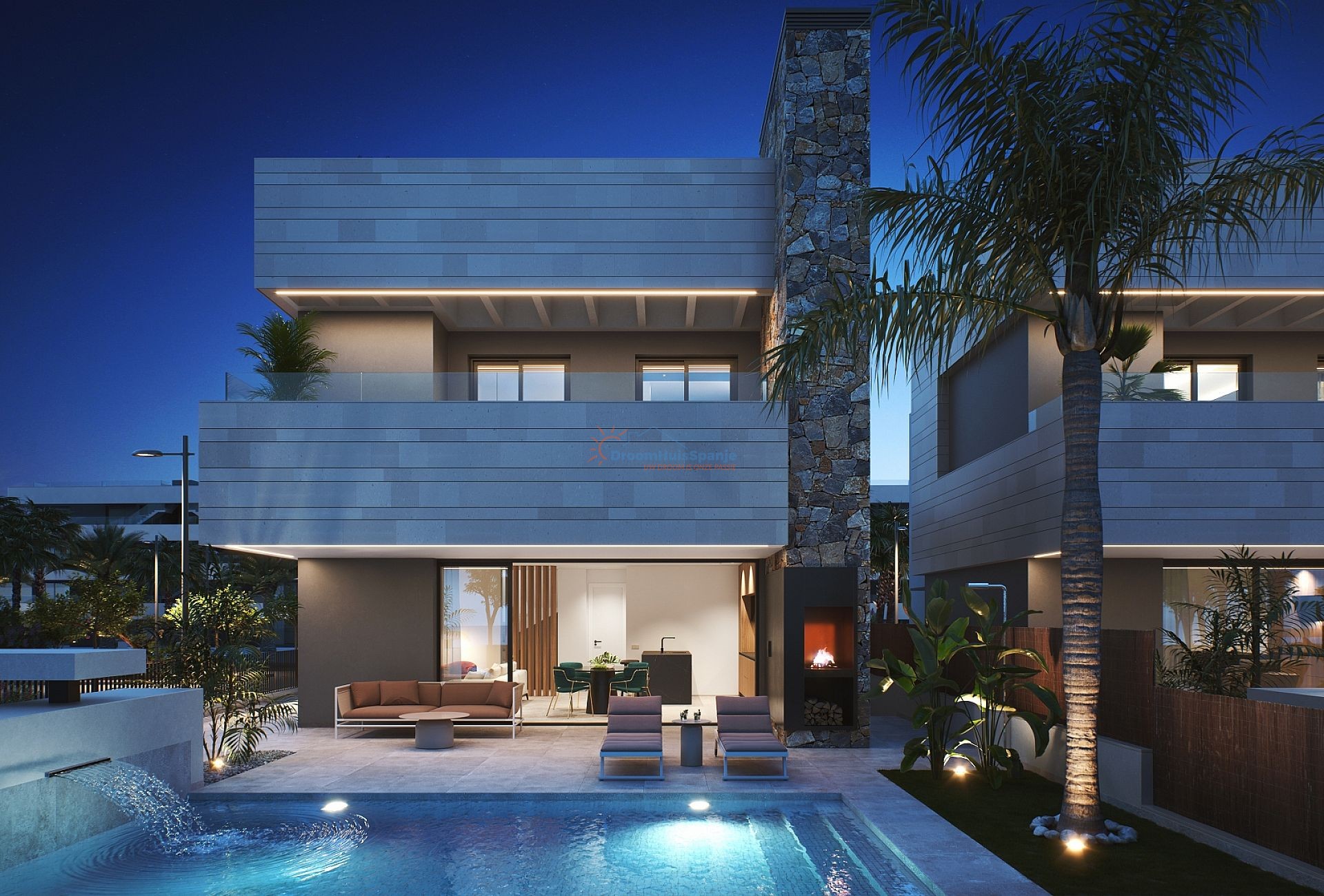 NIEUWE FASE: 3 slaapkamer villa met privé zwembad in de Costa Calida - DroomHuisSpanje