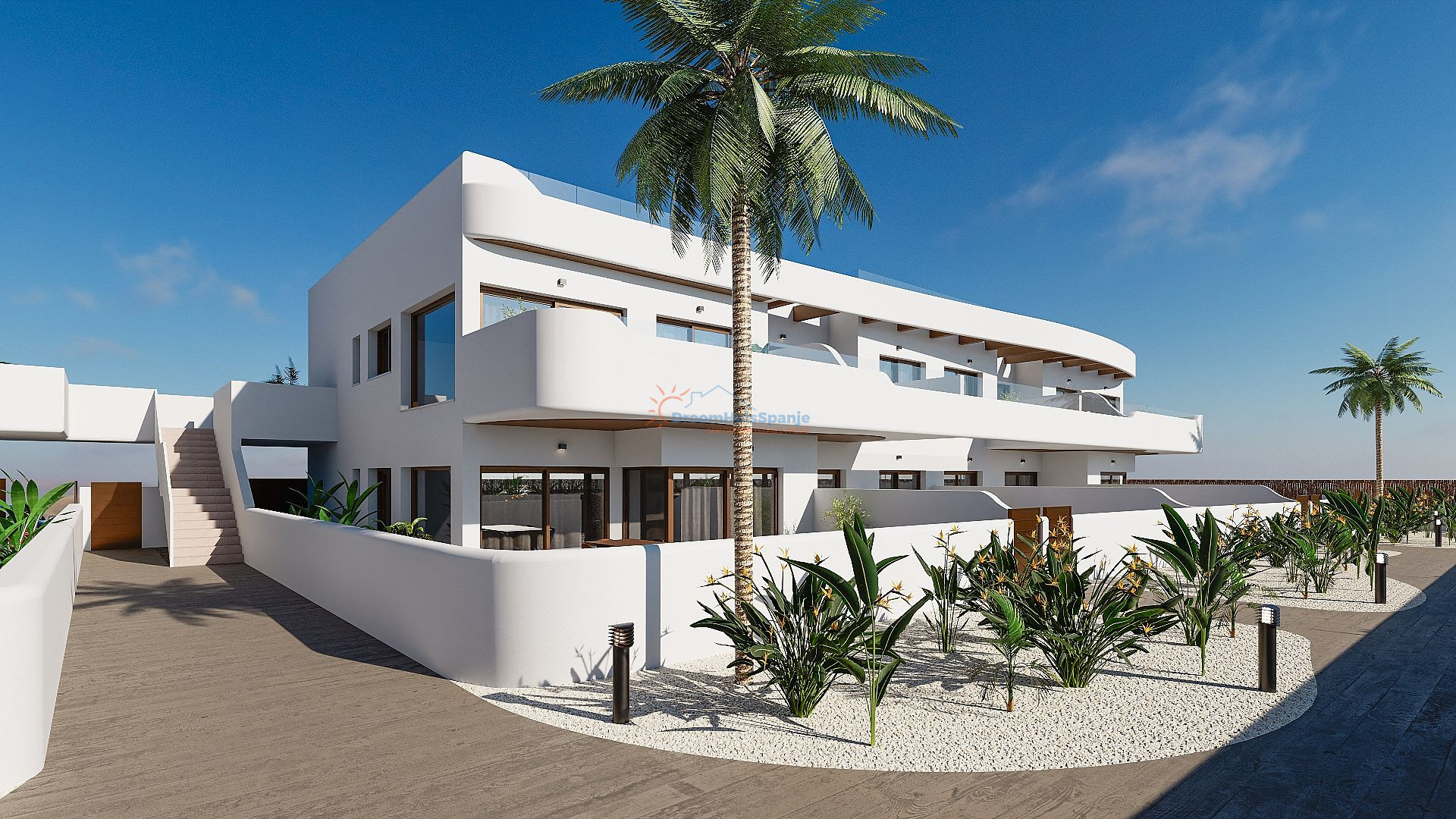 Gelijkvloers appartement met 3 slaapkamers in Los Alcazares - DroomHuisSpanje