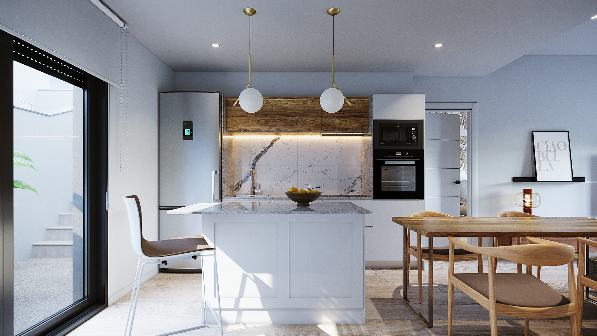 Gelijkvloerse villa met 3 slaapkamers - DroomHuisSpanje