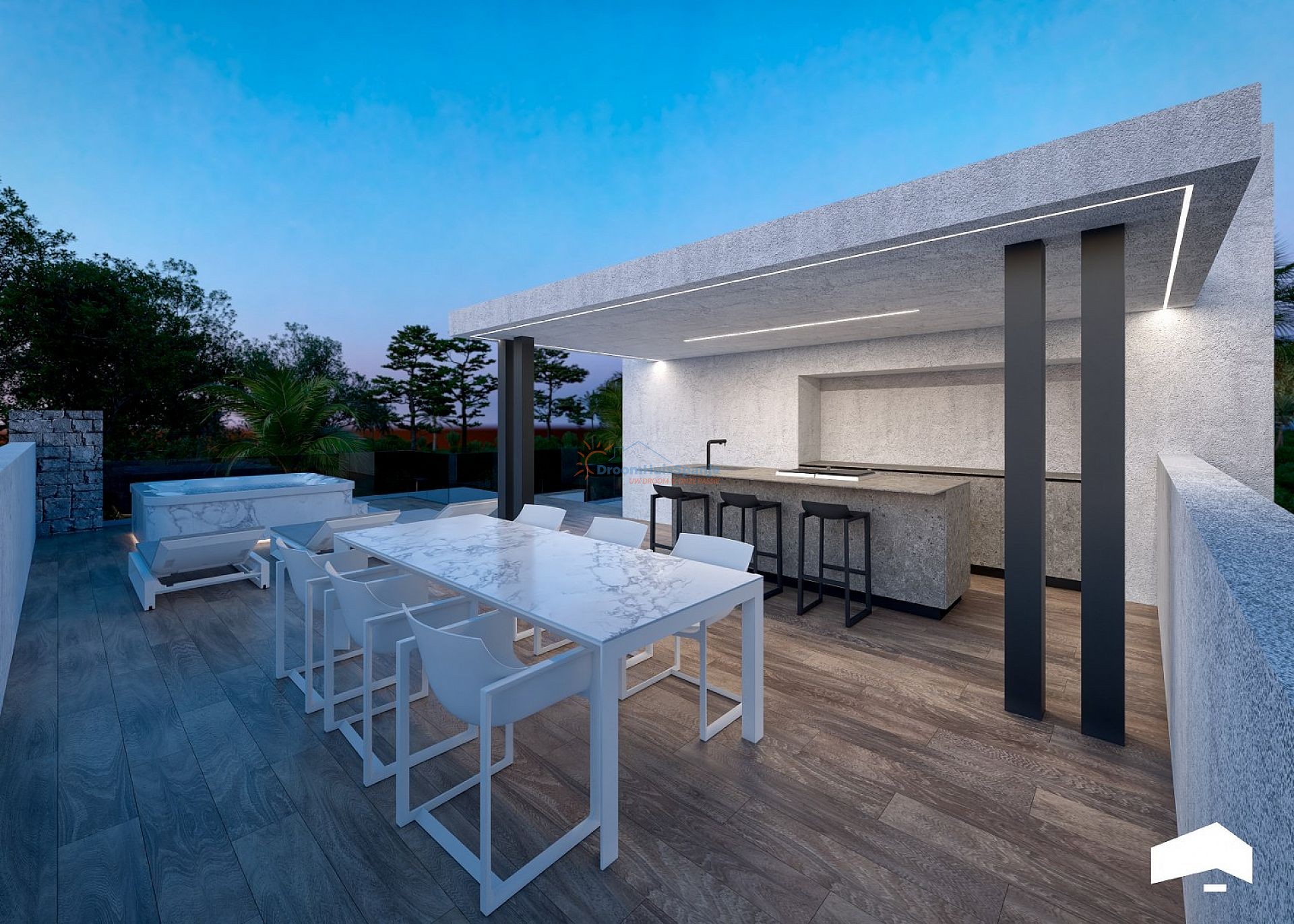 Detached Villa in Santa Rosalía Resort - New build - DroomHuisSpanje