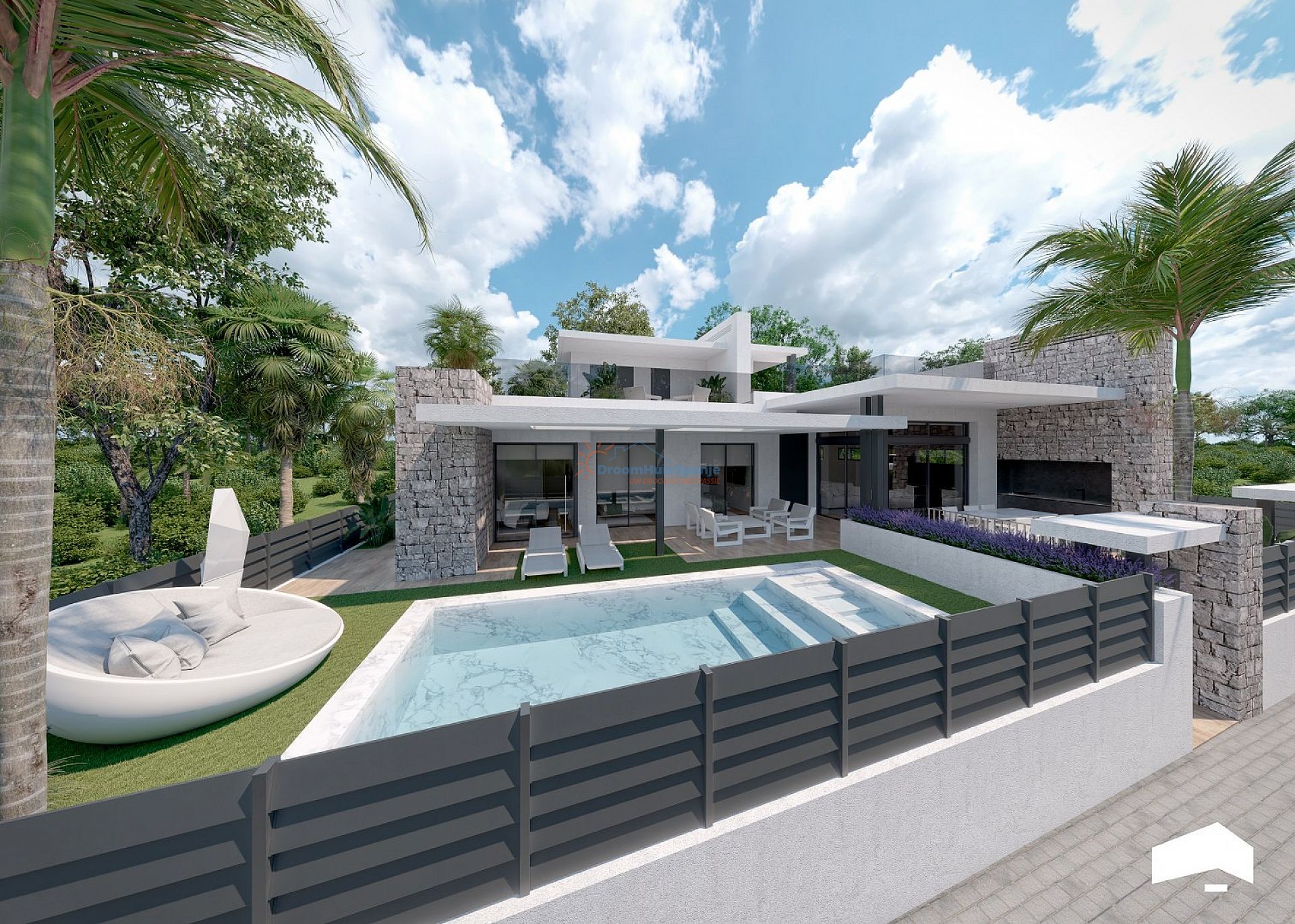 Detached Villa in Santa Rosalía Resort - New build - DroomHuisSpanje