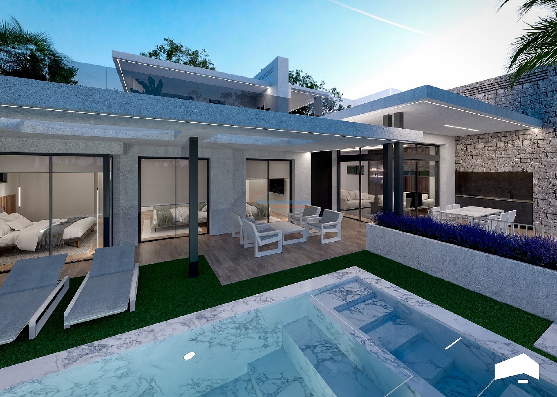 Detached Villa in Santa Rosalía Resort - New build - DroomHuisSpanje