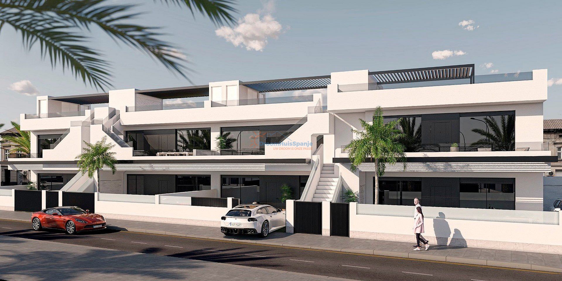 Atico en San Pedro del Pinatar - Lo Pagan - Obra nueva - DroomHuisSpanje