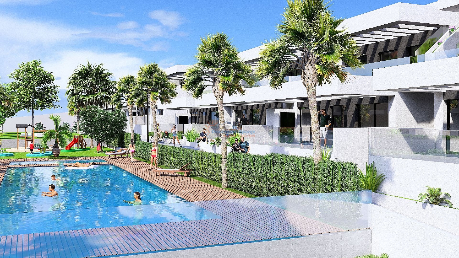 Begane grond appartement op La Finca Golf te koop - DroomHuisSpanje