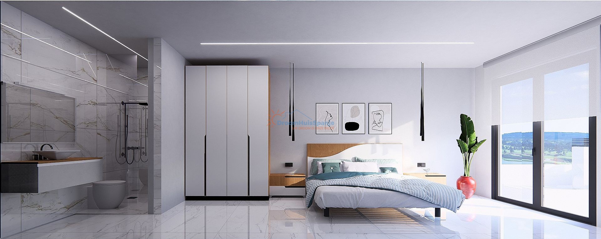 Penthouse met privé dakterras te koop in La Finca, Algorfa - DroomHuisSpanje