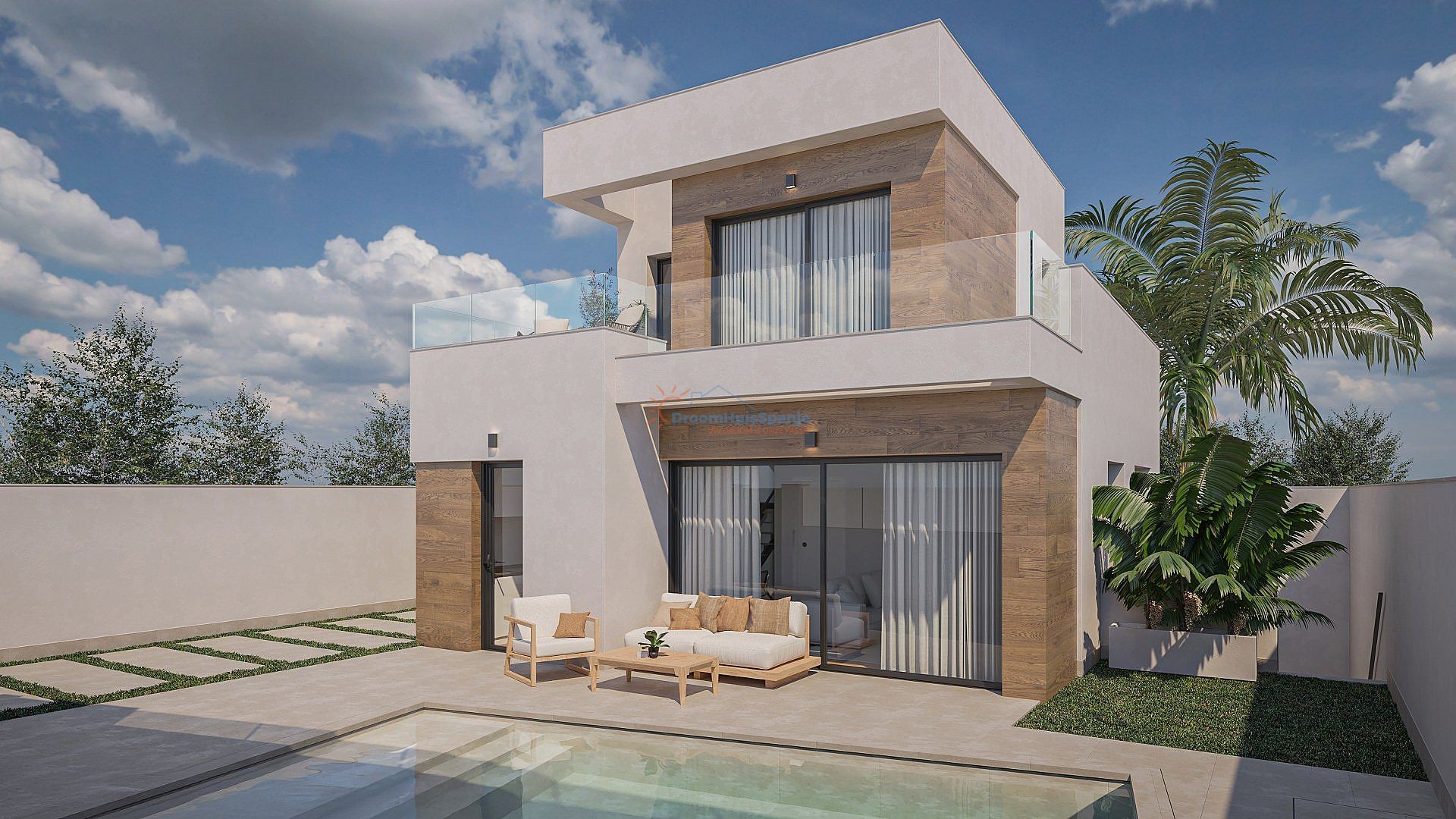 Detached Villa in Lo Romero Golf - New build - DroomHuisSpanje