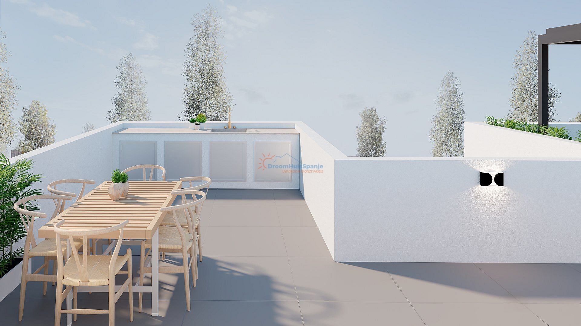 Geschakelde villa met privé zwembad in San Pedro del Pinatar te koop - DroomHuisSpanje