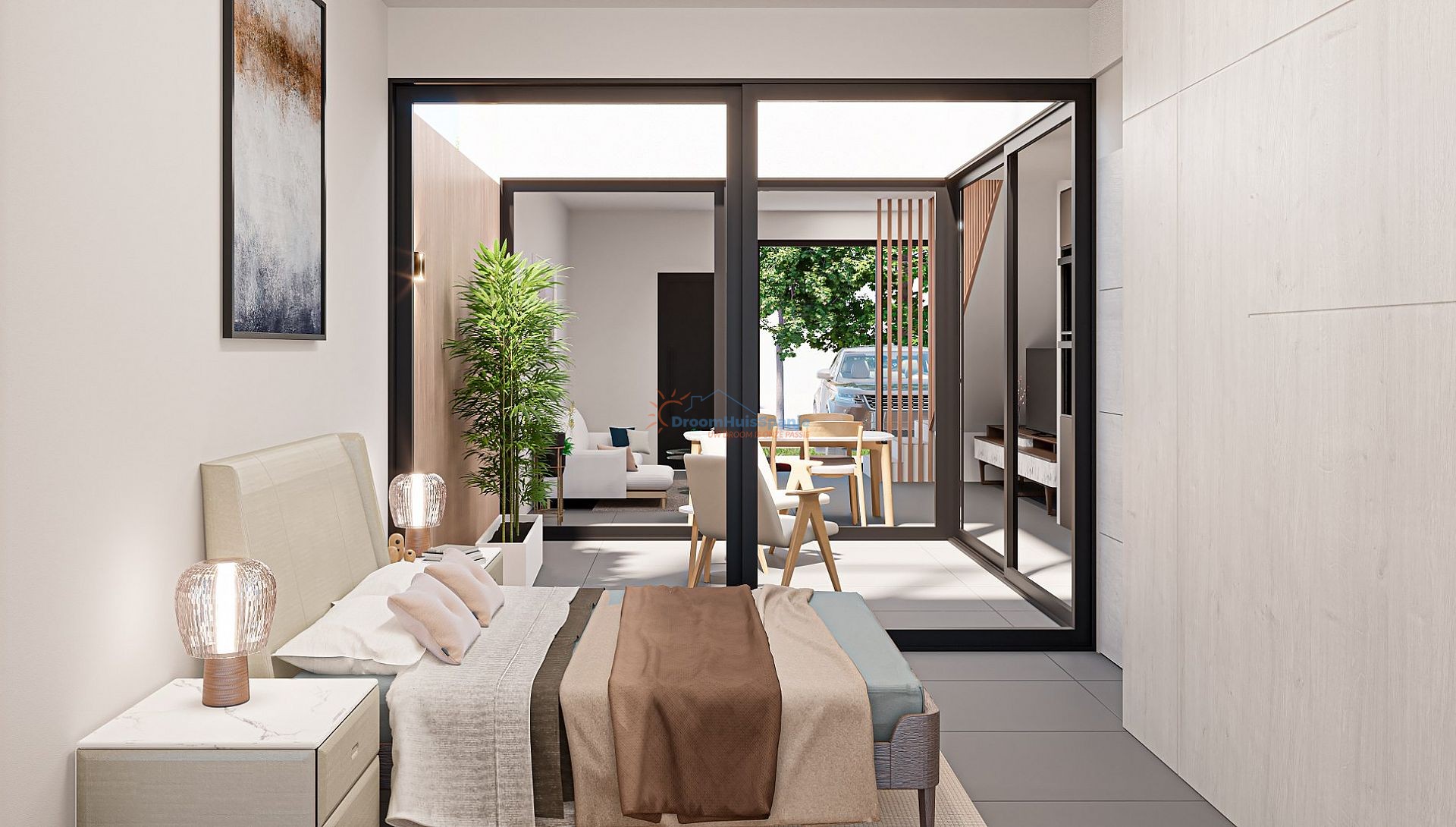 Geschakelde villa met privé zwembad in San Pedro del Pinatar te koop - DroomHuisSpanje