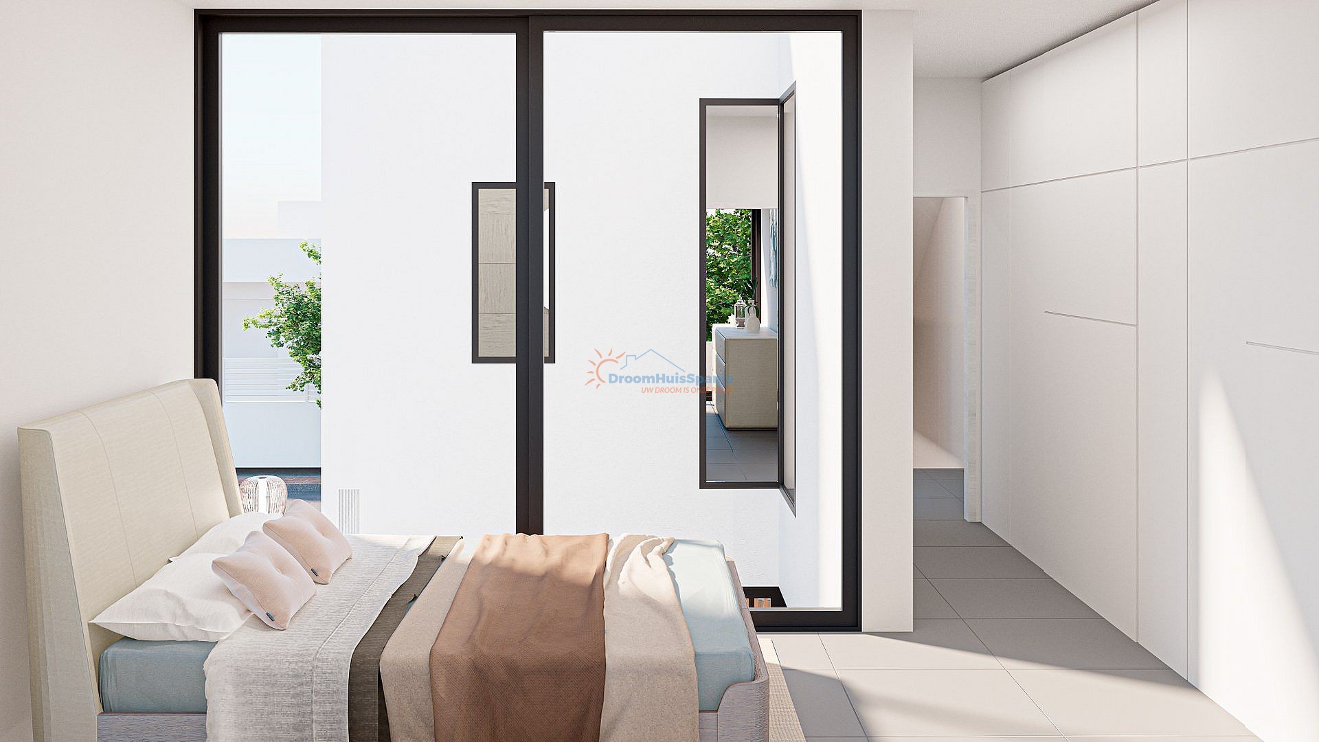 Geschakelde villa met privé zwembad in San Pedro del Pinatar te koop - DroomHuisSpanje