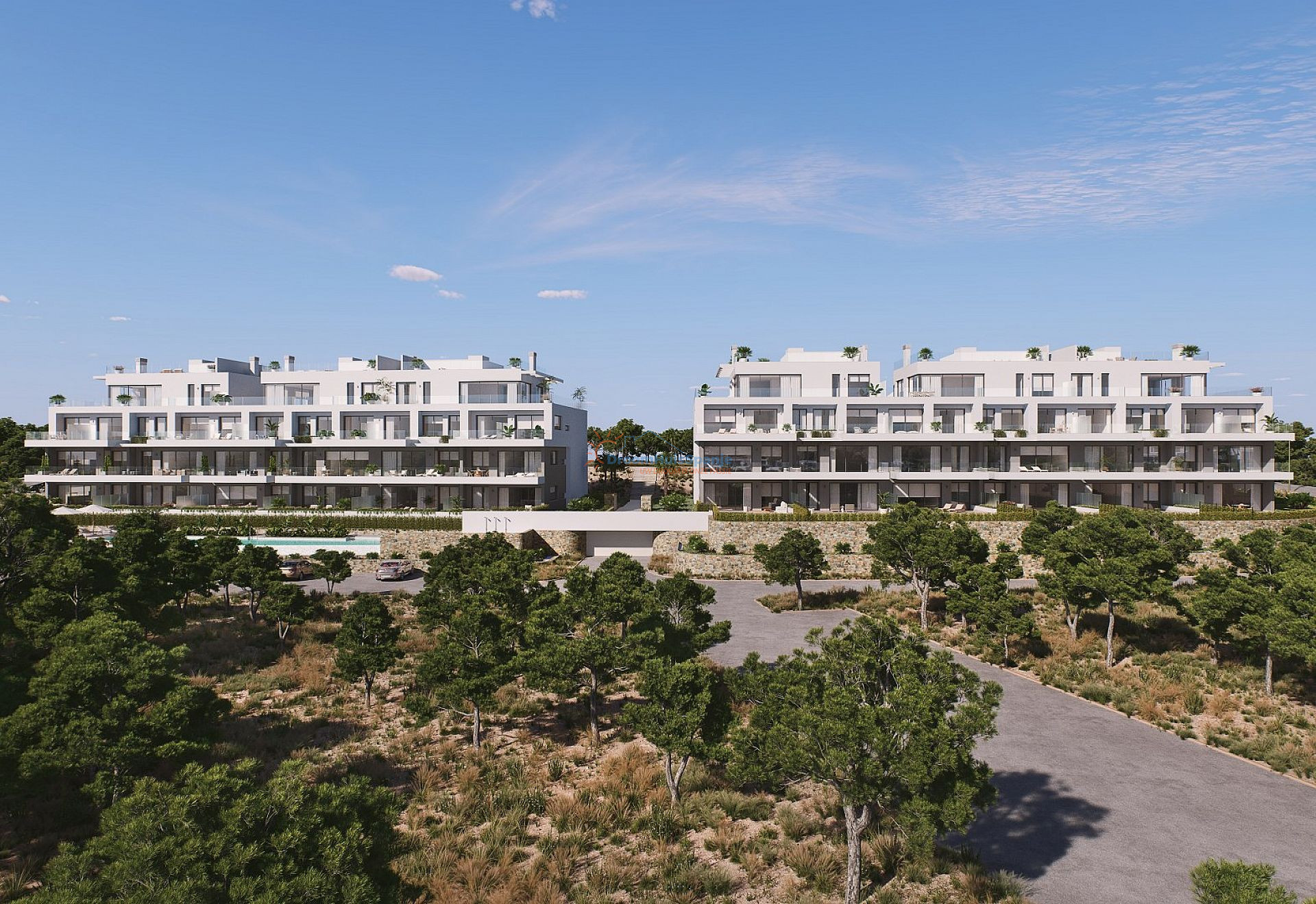 Luxueus appartement met tuin op Las Colinas Golf te koop - DroomHuisSpanje
