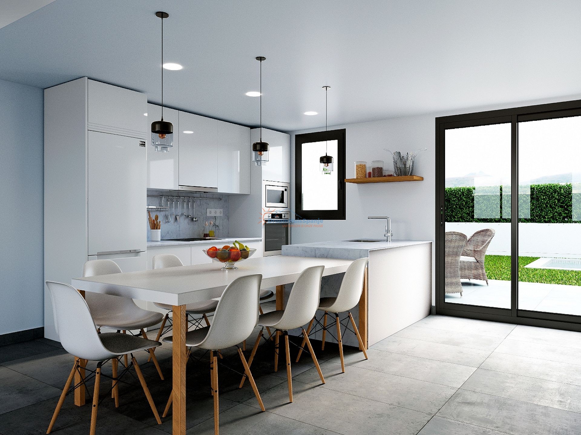 Chalet independiente en Cartagena - Obra nueva - DroomHuisSpanje