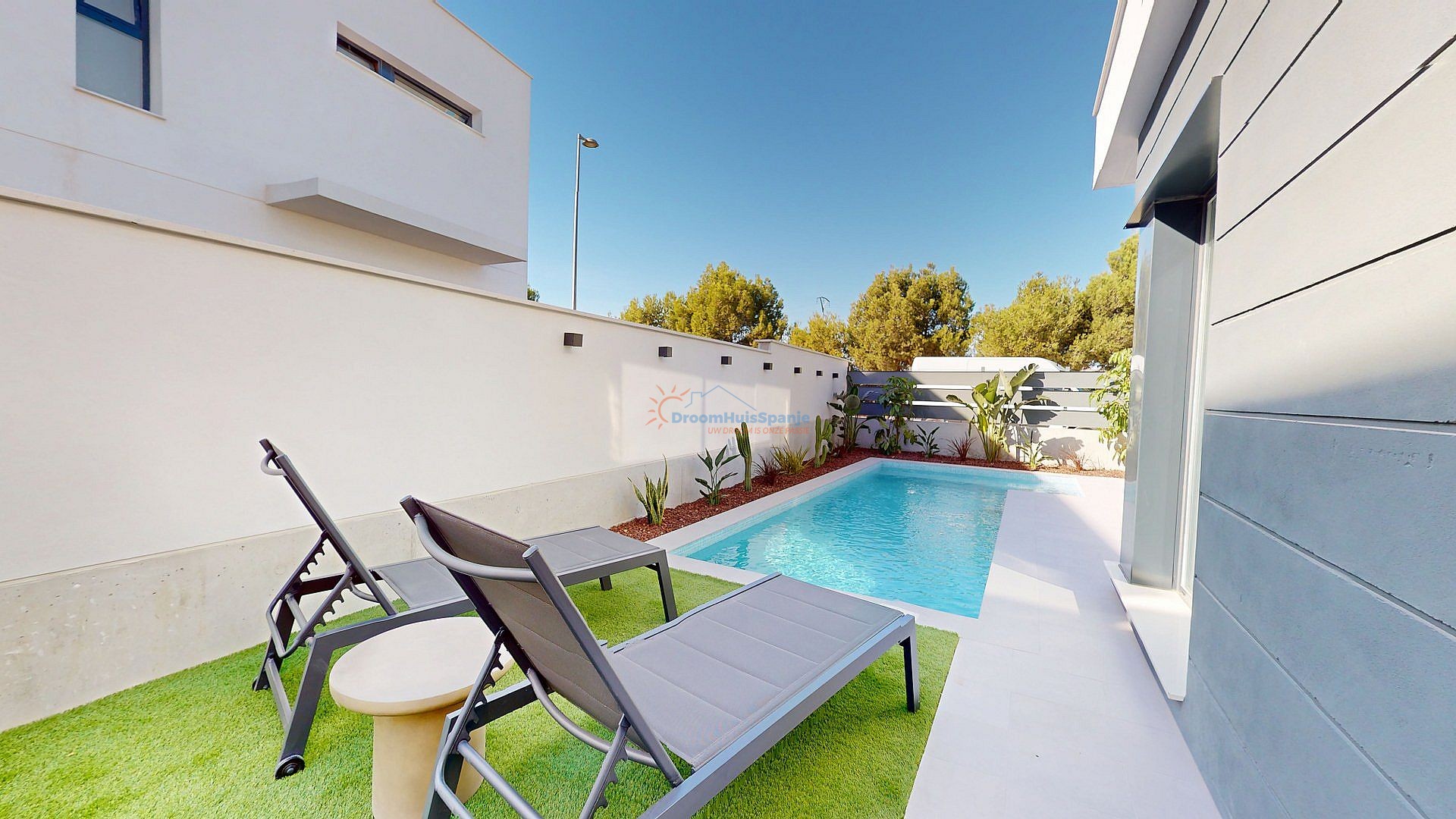Moderne villa met privé zwembad op Roda Golf, Murcia - DroomHuisSpanje