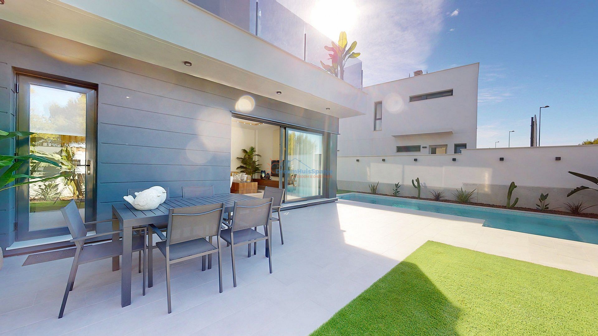 Moderne villa met privé zwembad op Roda Golf, Murcia - DroomHuisSpanje