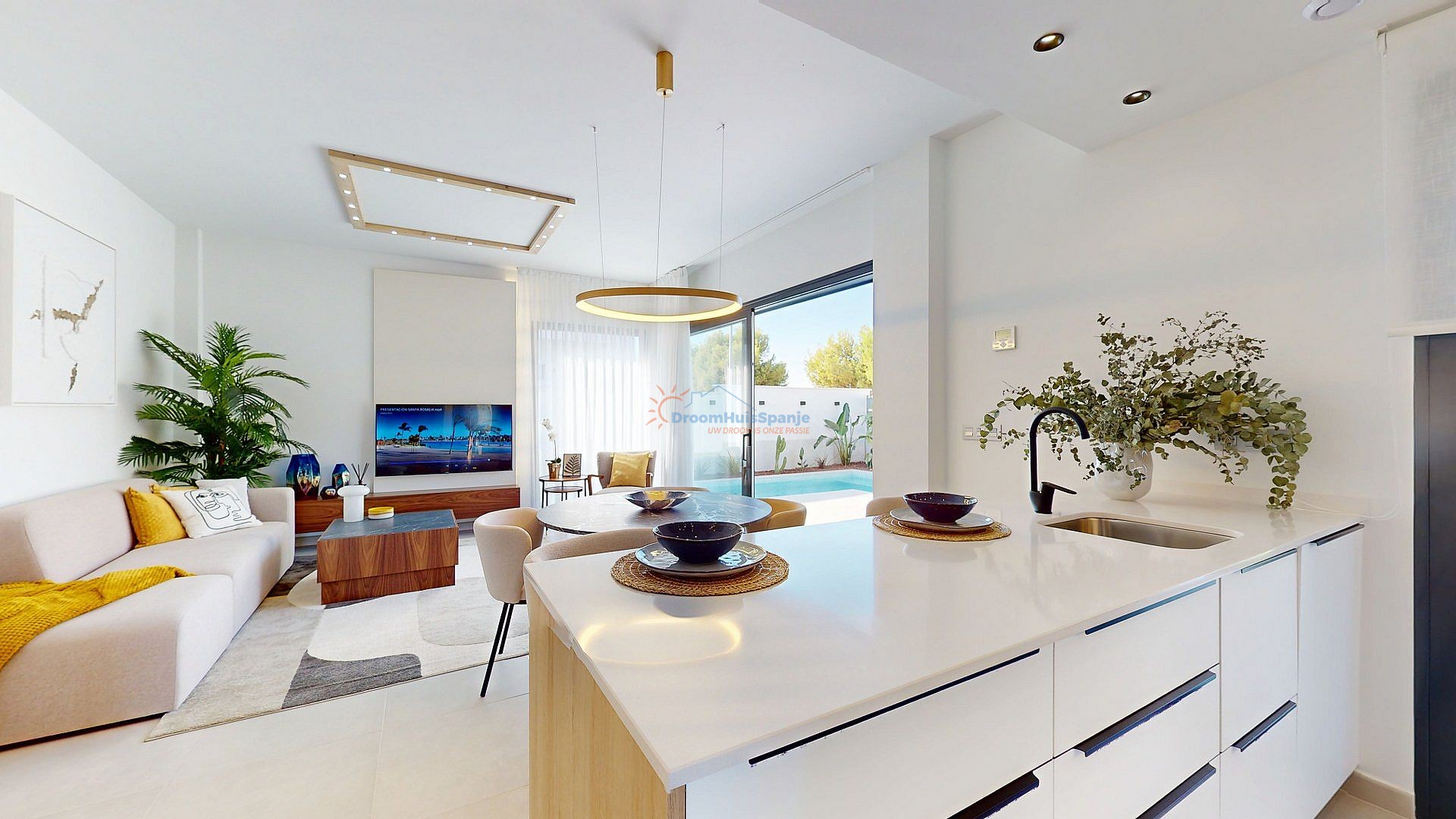 Moderne villa met privé zwembad op Roda Golf, Murcia - DroomHuisSpanje