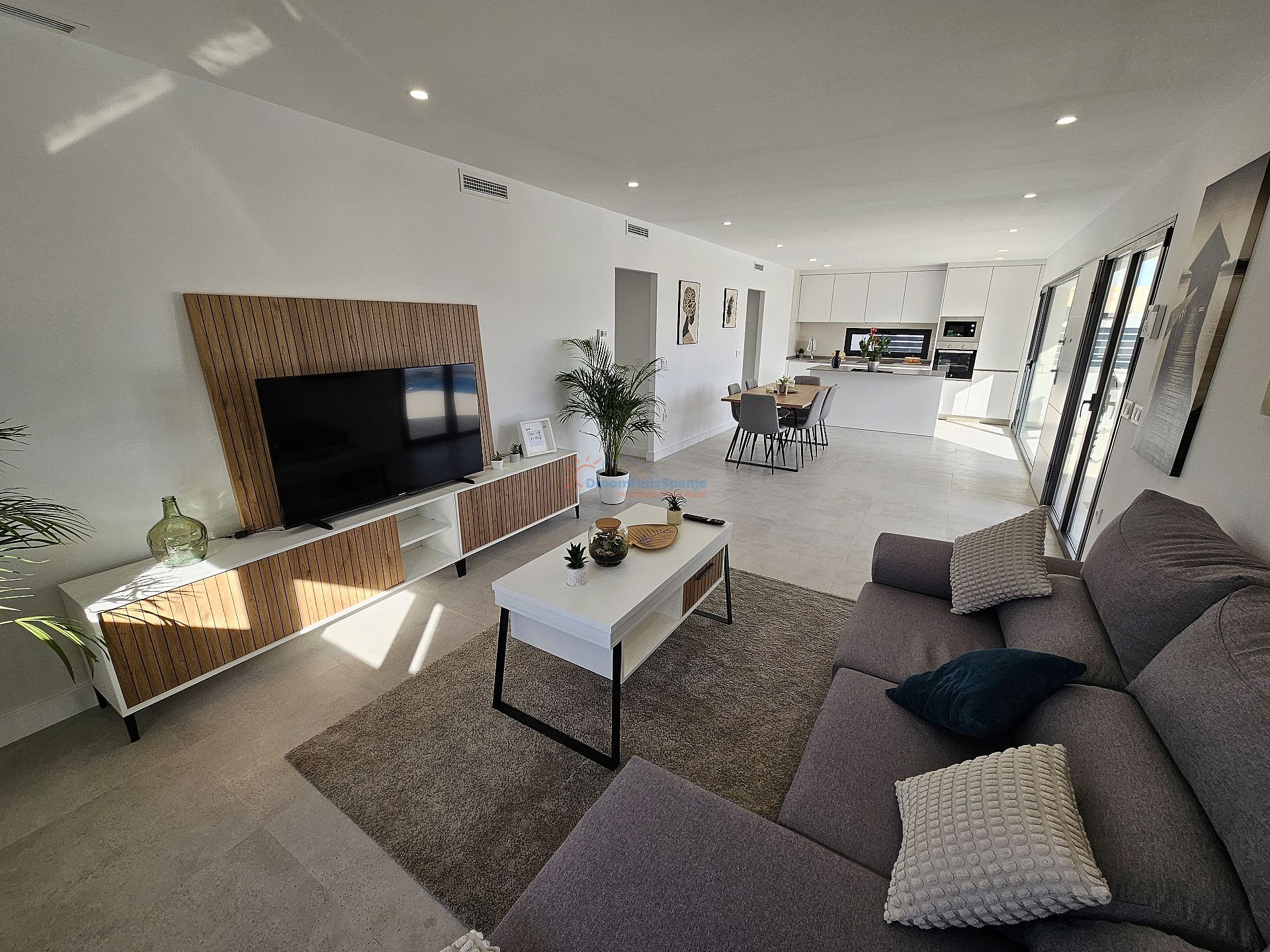 Chalet independiente en Fuente Alamo, La Pinilla - Obra nueva - DroomHuisSpanje