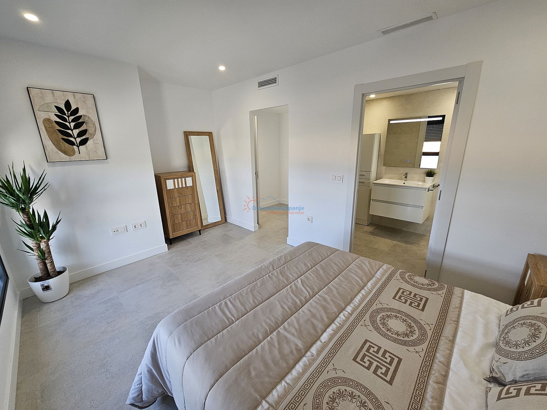 Chalet independiente en Fuente Alamo, La Pinilla - Obra nueva - DroomHuisSpanje