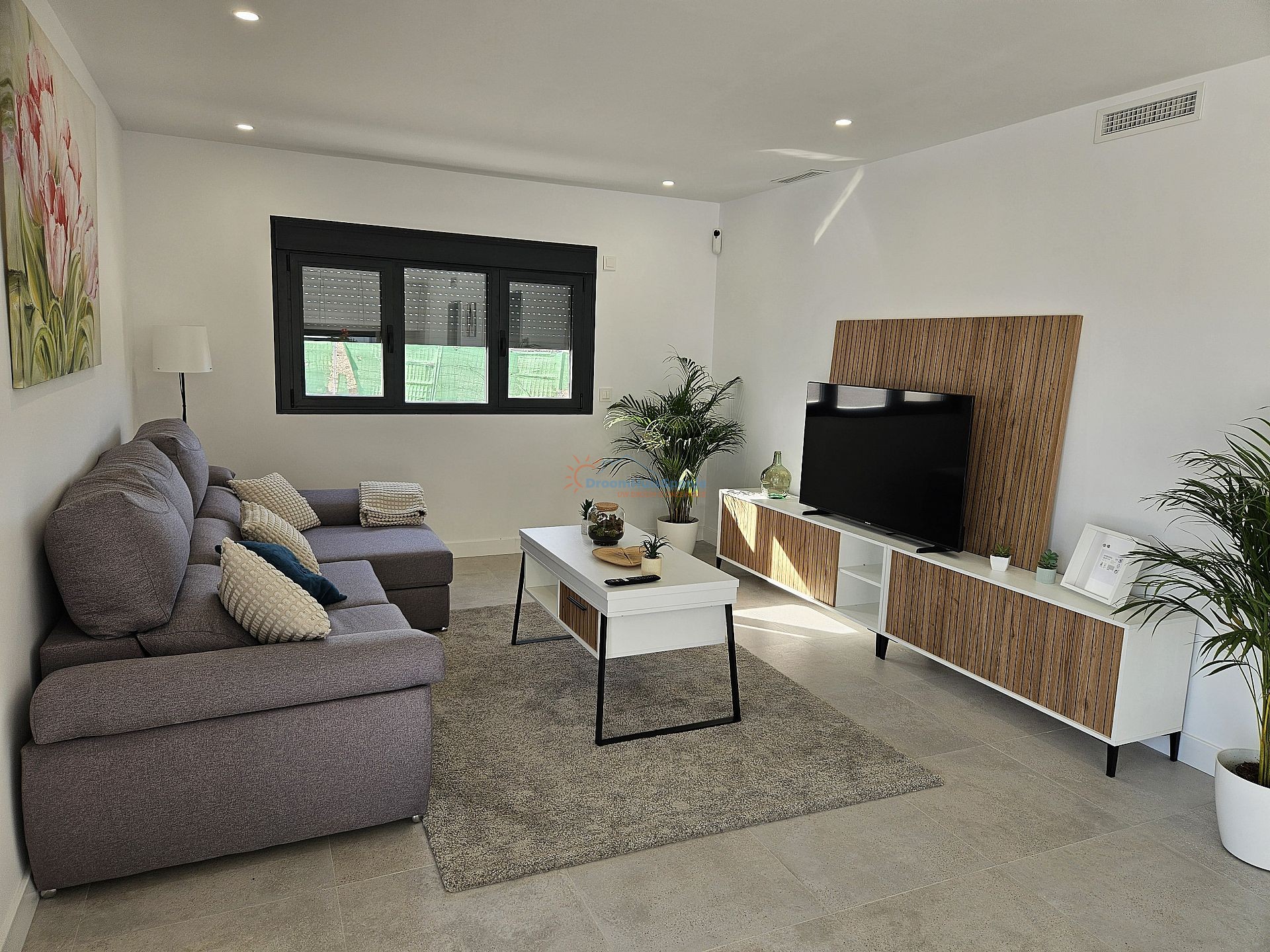 Chalet independiente en Fuente Alamo, La Pinilla - Obra nueva - DroomHuisSpanje