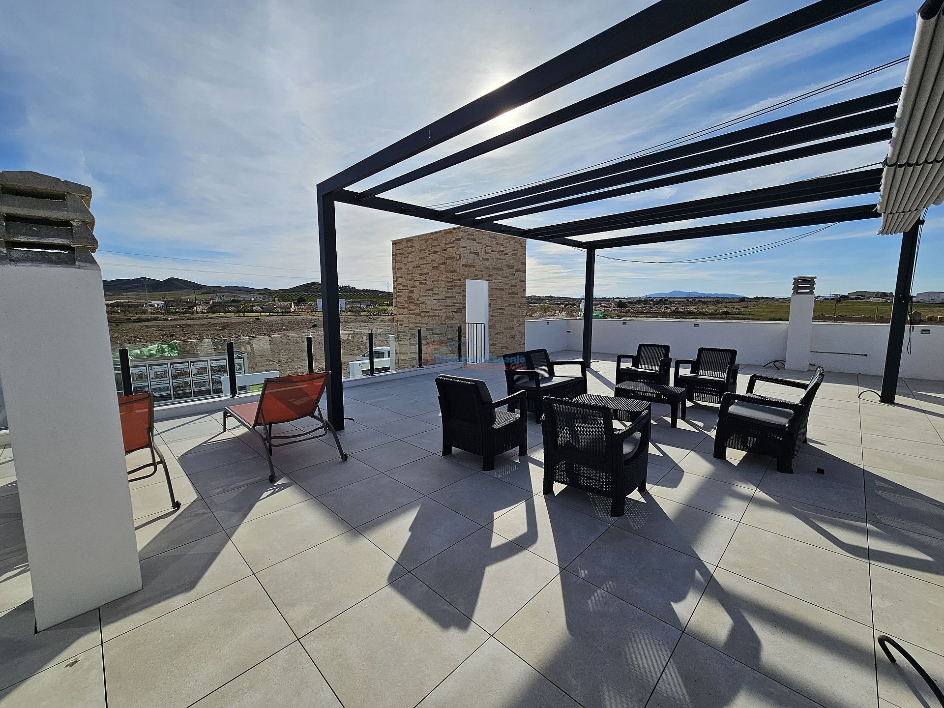 Chalet independiente en Fuente Alamo, La Pinilla - Obra nueva - DroomHuisSpanje