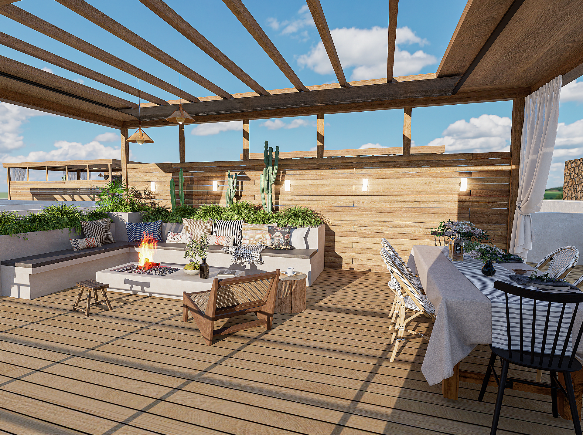 Chalet independiente en Fuente Alamo, La Pinilla - Obra nueva - DroomHuisSpanje