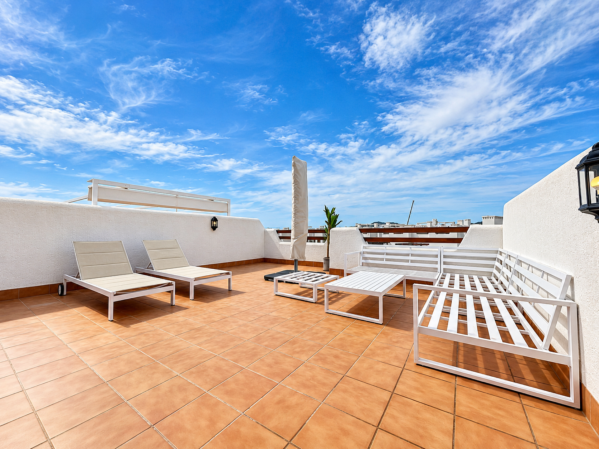 Instapklaar !!!  Penthouse met privé solarium in Mar de Pulpi - DroomHuisSpanje