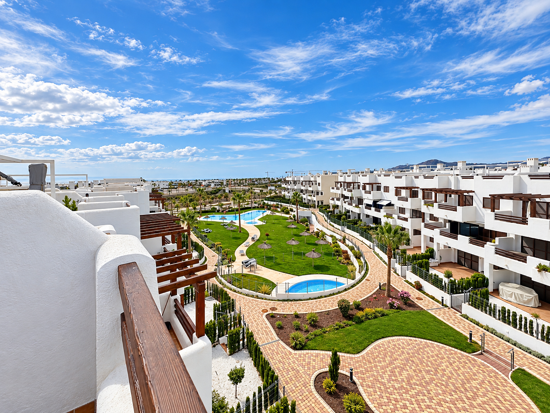 Instapklaar !!!  Penthouse met privé solarium in Mar de Pulpi - DroomHuisSpanje