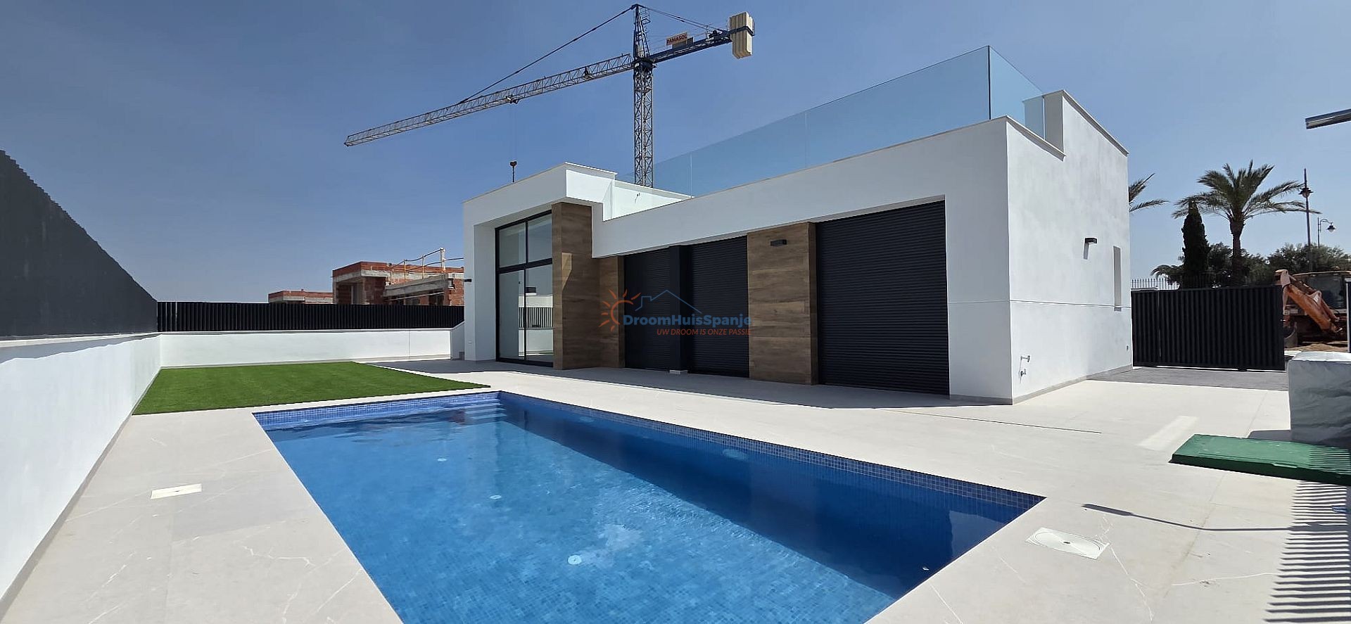 Chalet independiente en Condado de Alhama - Obra nueva - DroomHuisSpanje