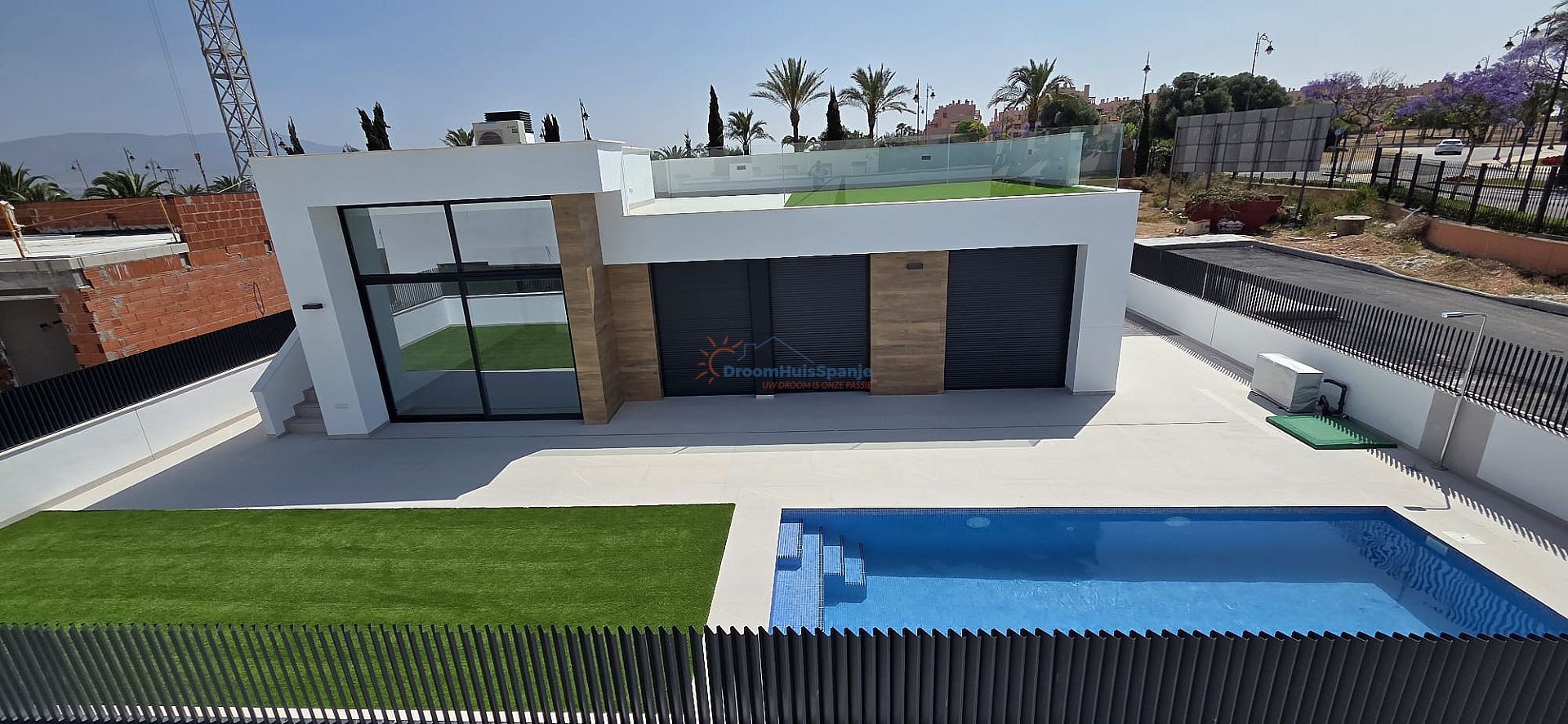 Chalet independiente en Condado de Alhama - Obra nueva - DroomHuisSpanje