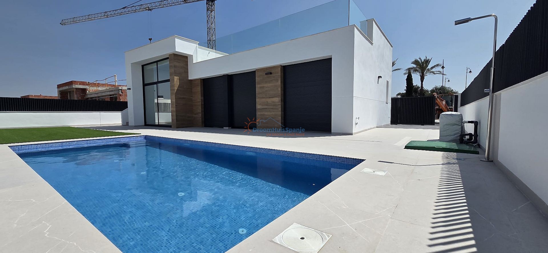 Chalet independiente en Condado de Alhama - Obra nueva - DroomHuisSpanje