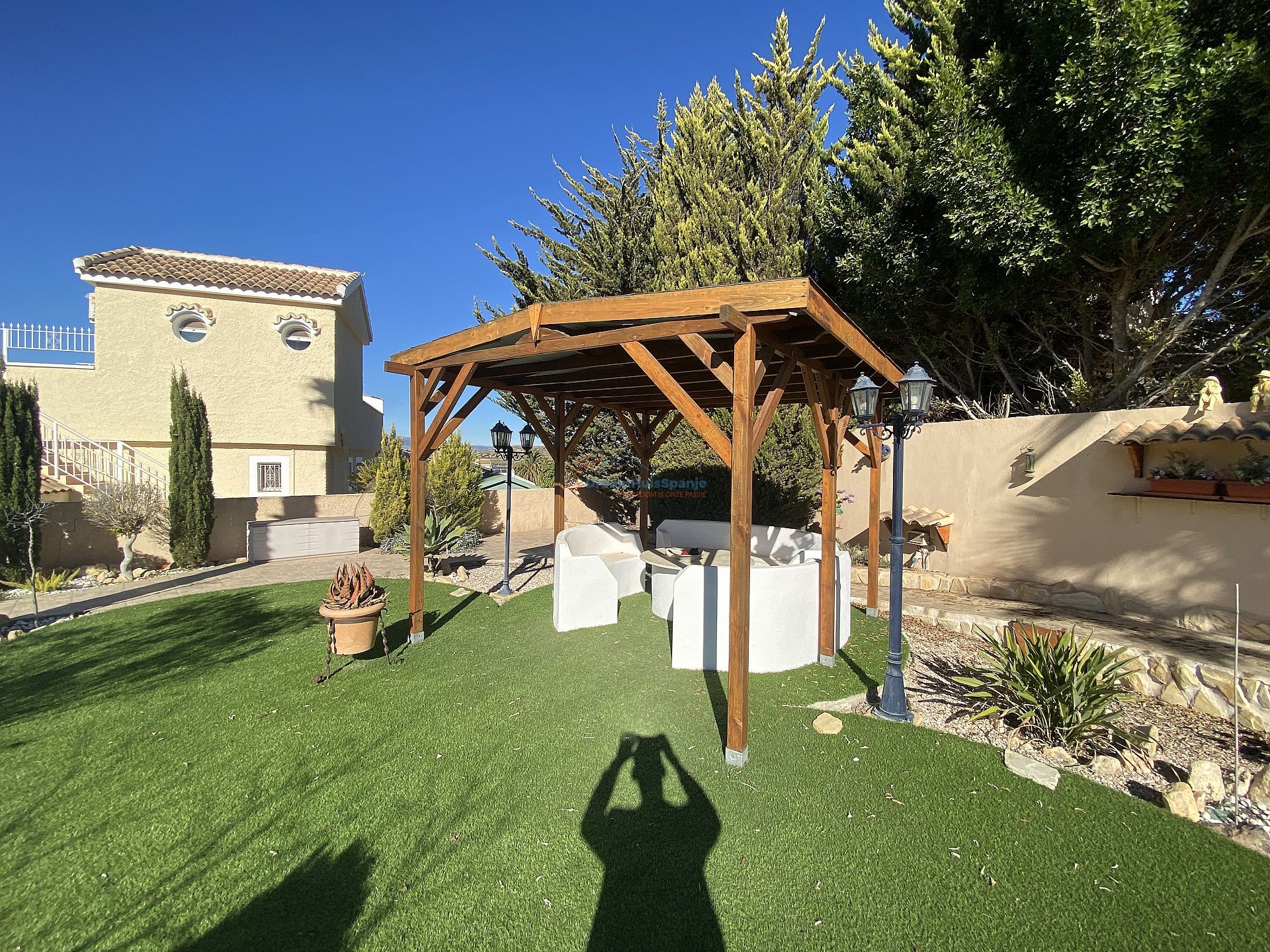 Droomvilla op een ruim perceel met eigen zwembad  - DroomHuisSpanje