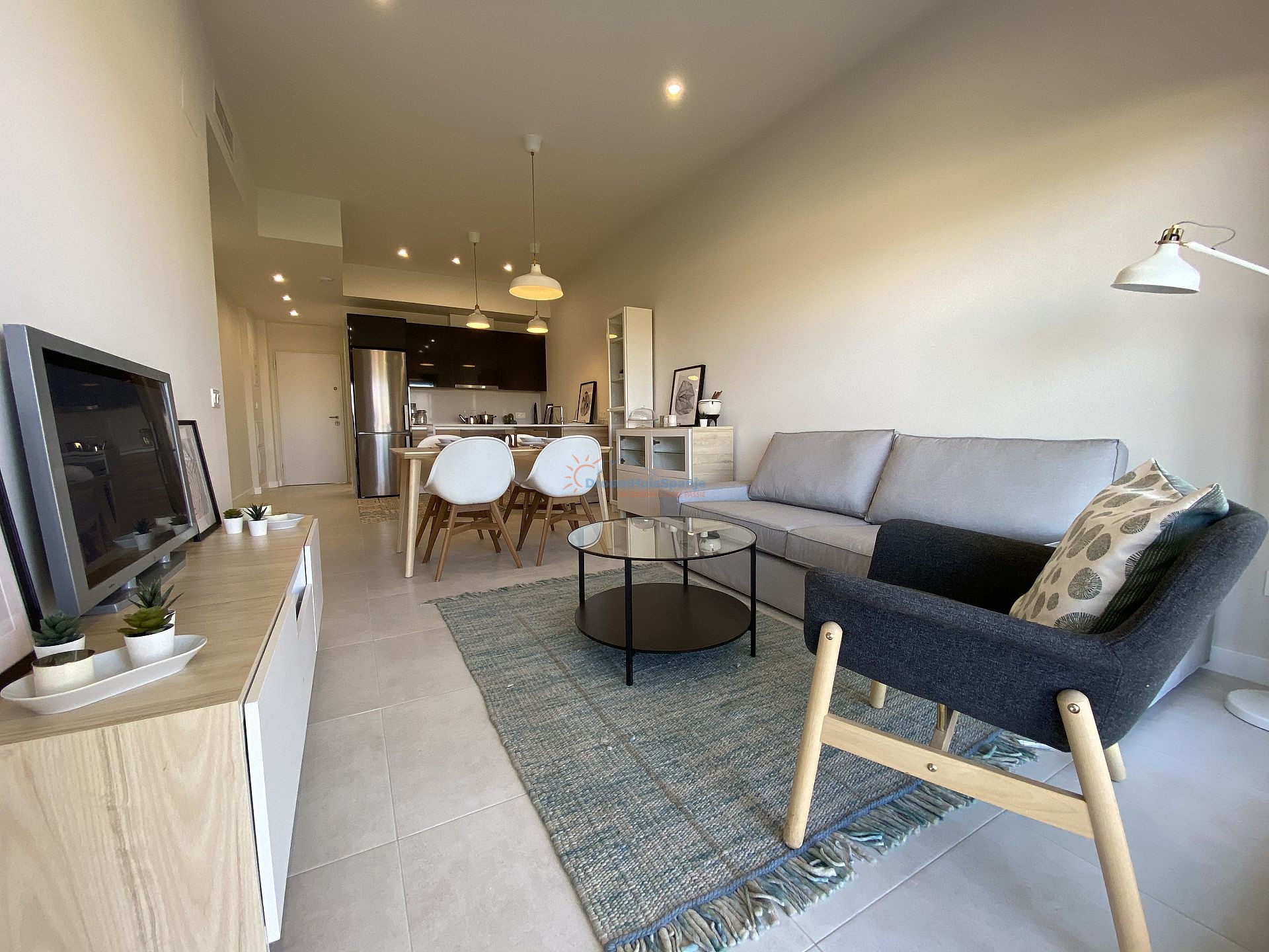 Modern ground floor apartment on first line golf - DroomHuisSpanje