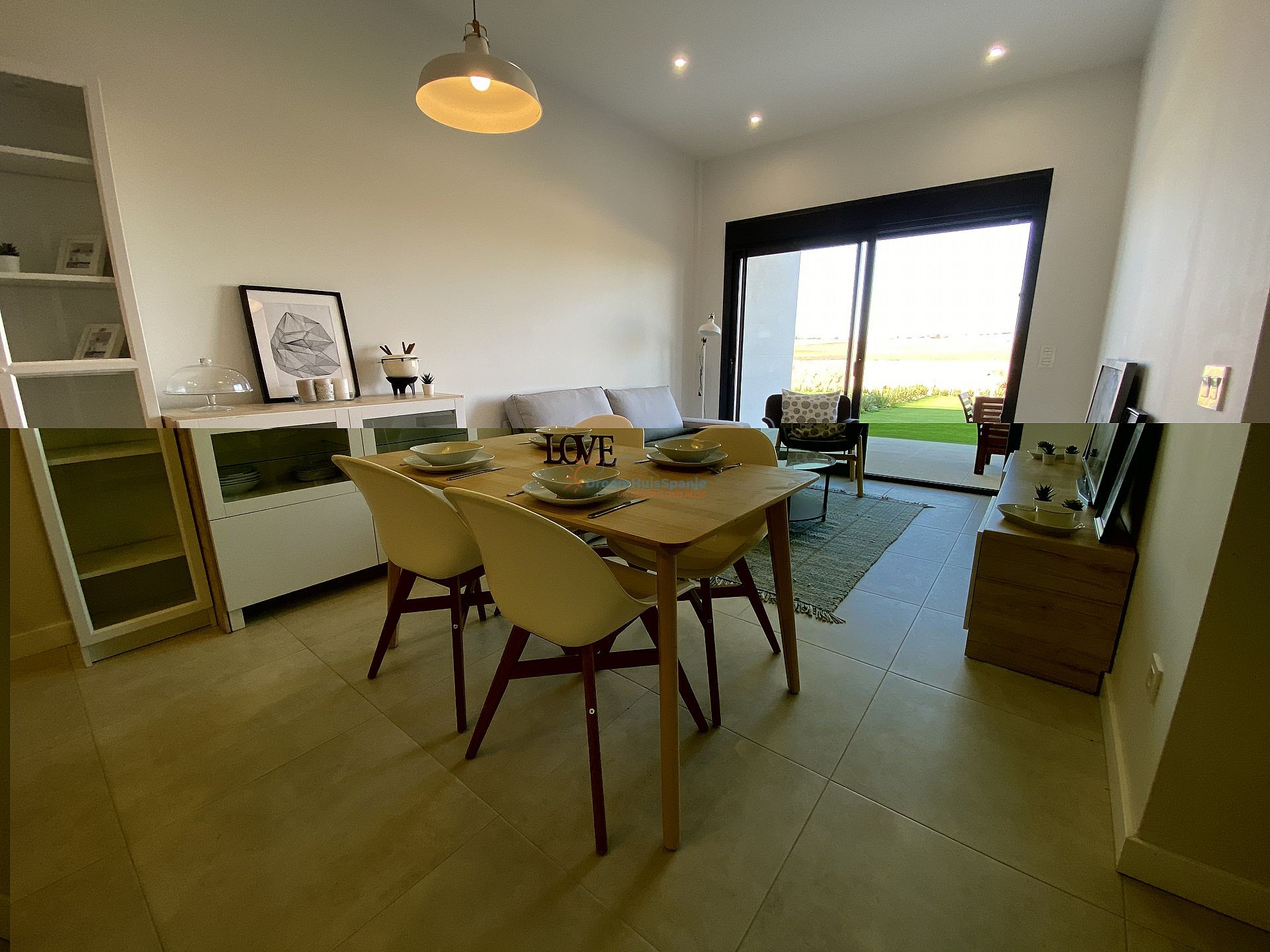 Modern ground floor apartment on first line golf - DroomHuisSpanje