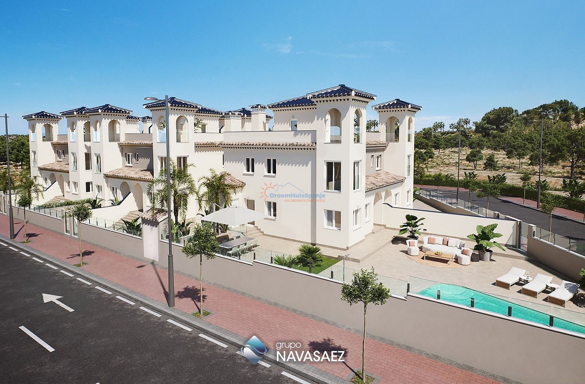 Chalet independiente en Bigastro - Obra nueva - DroomHuisSpanje